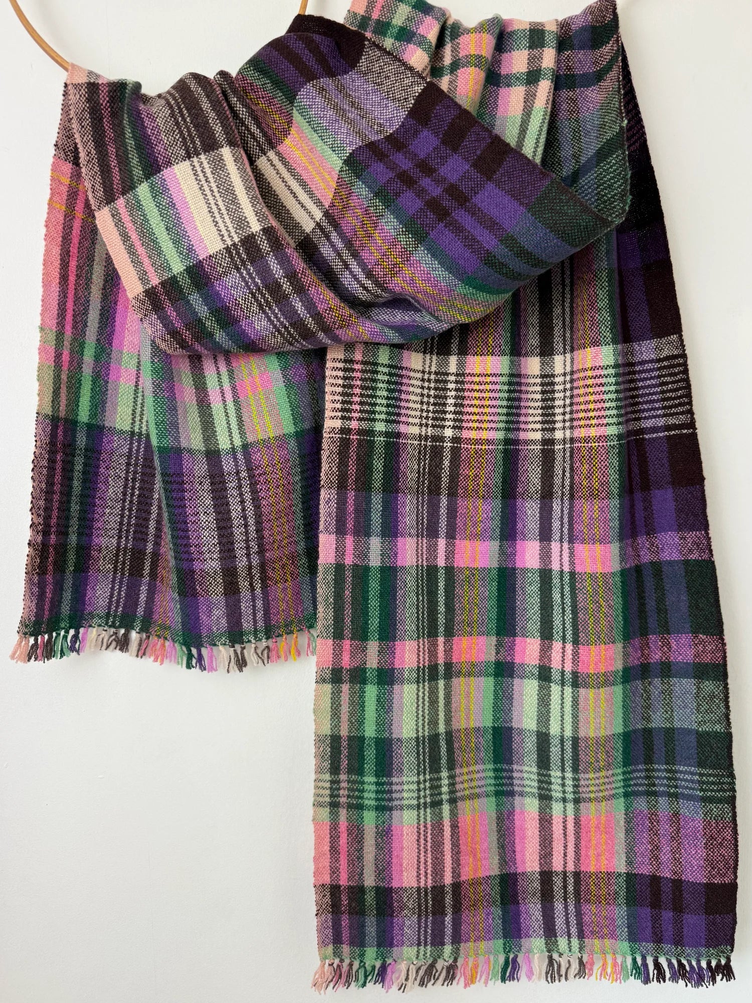 Woven Scarf - Mellyon - Violets