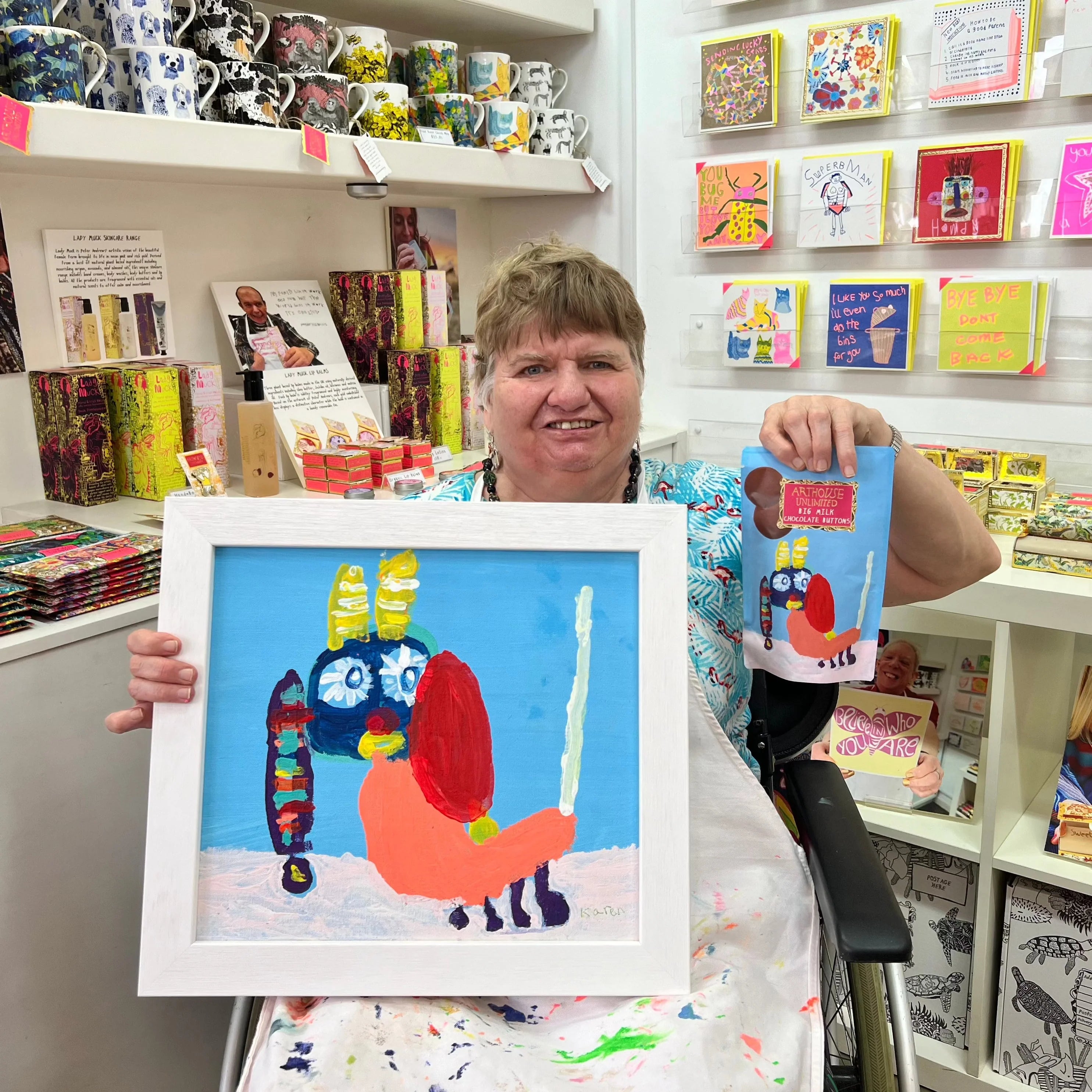 Anthea  - Milk Chocolate Buttons