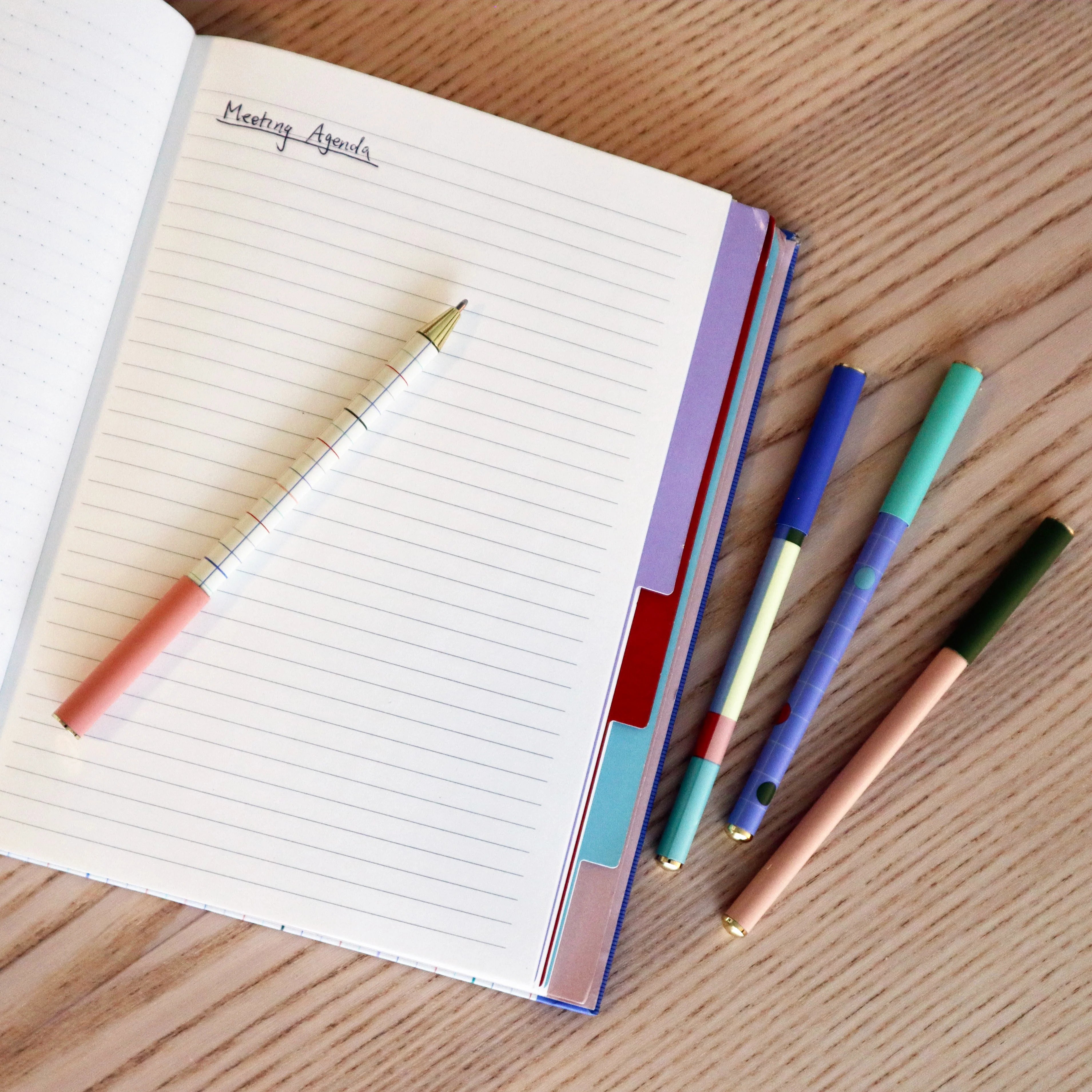 Set Of 4 Ballpoint Pens