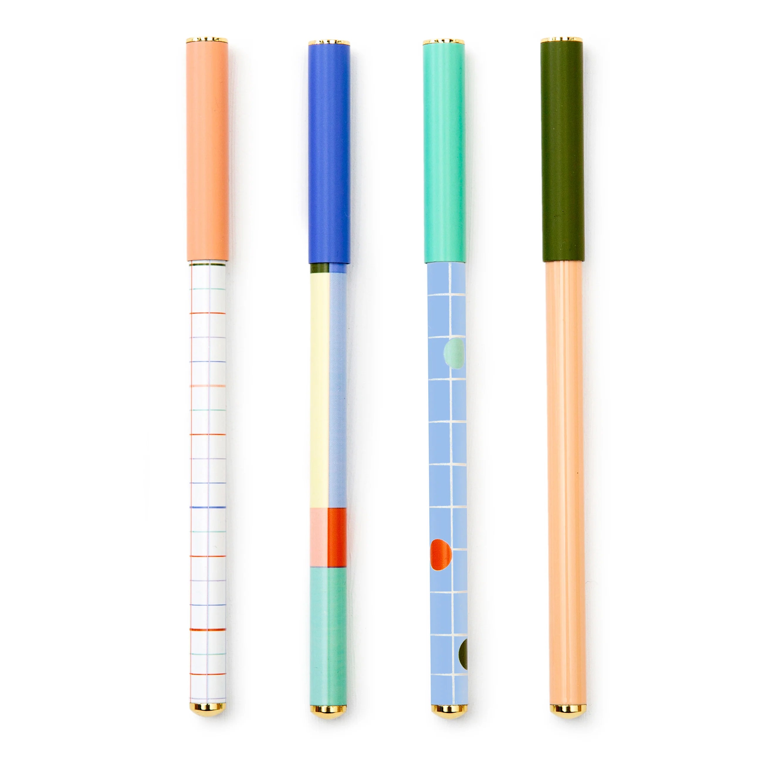 Set Of 4 Ballpoint Pens
