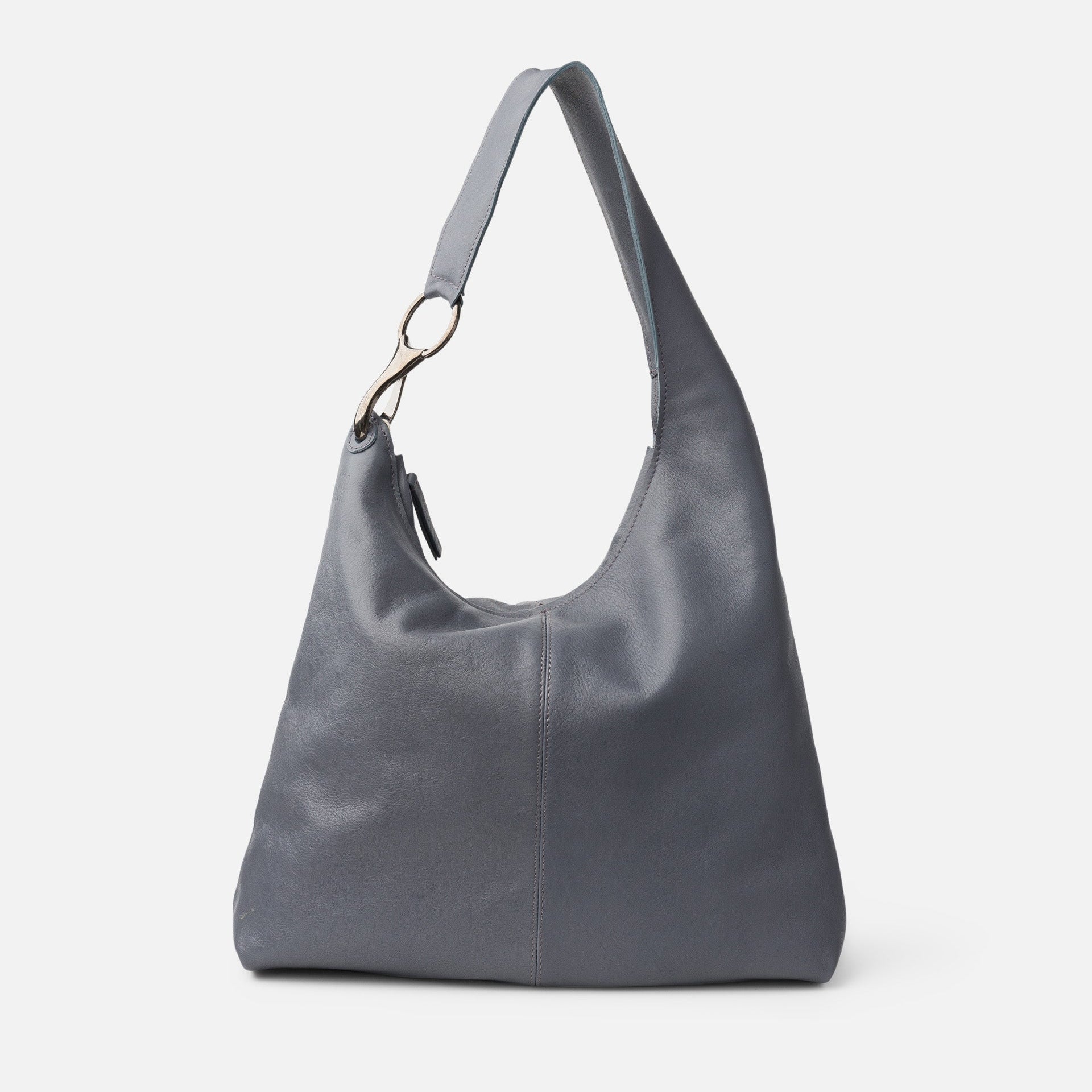 Jackpot Leather Shoulder Bag - Blue