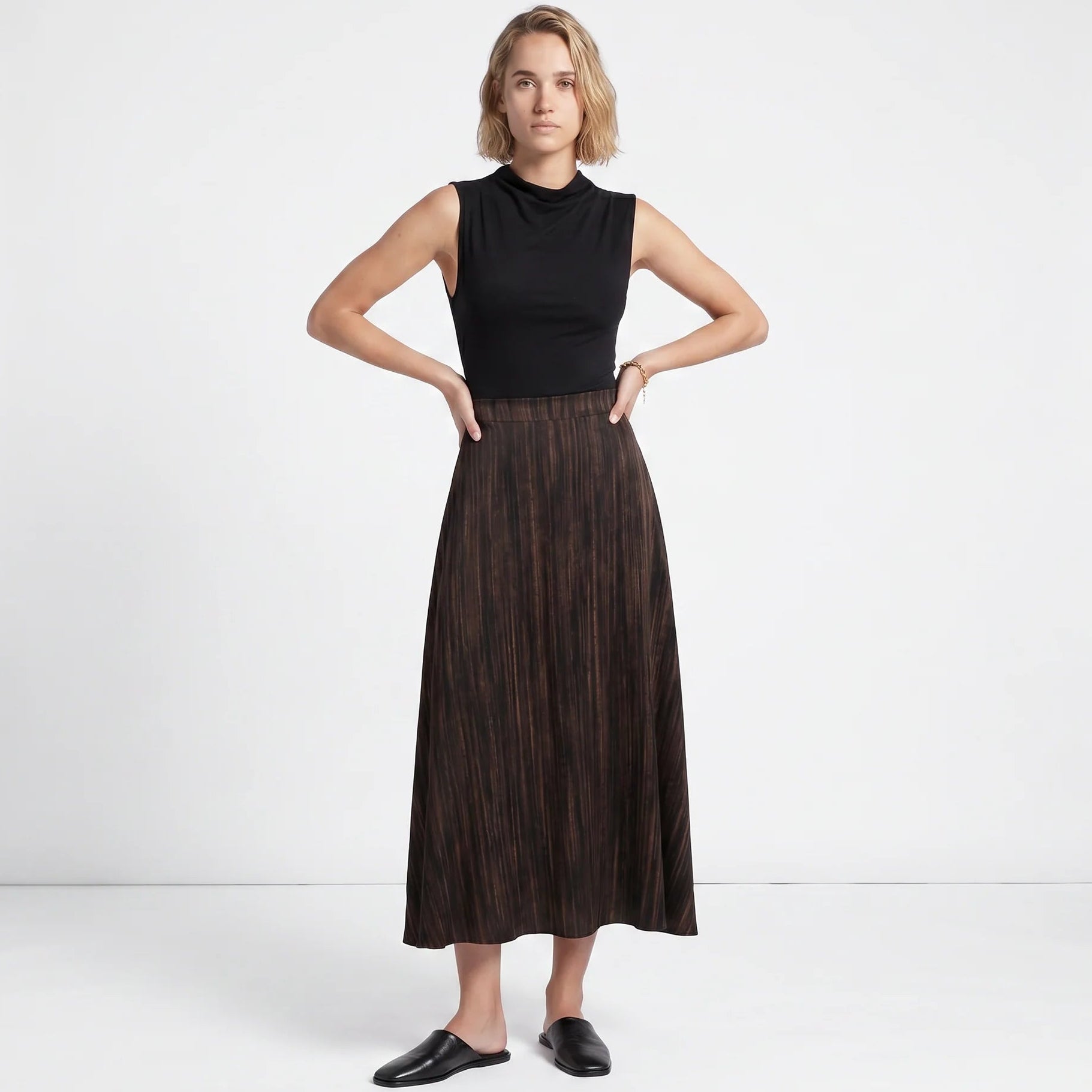 Clalys Skirt - Brown