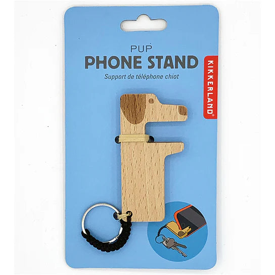 Pup Phone Stand and Keyring