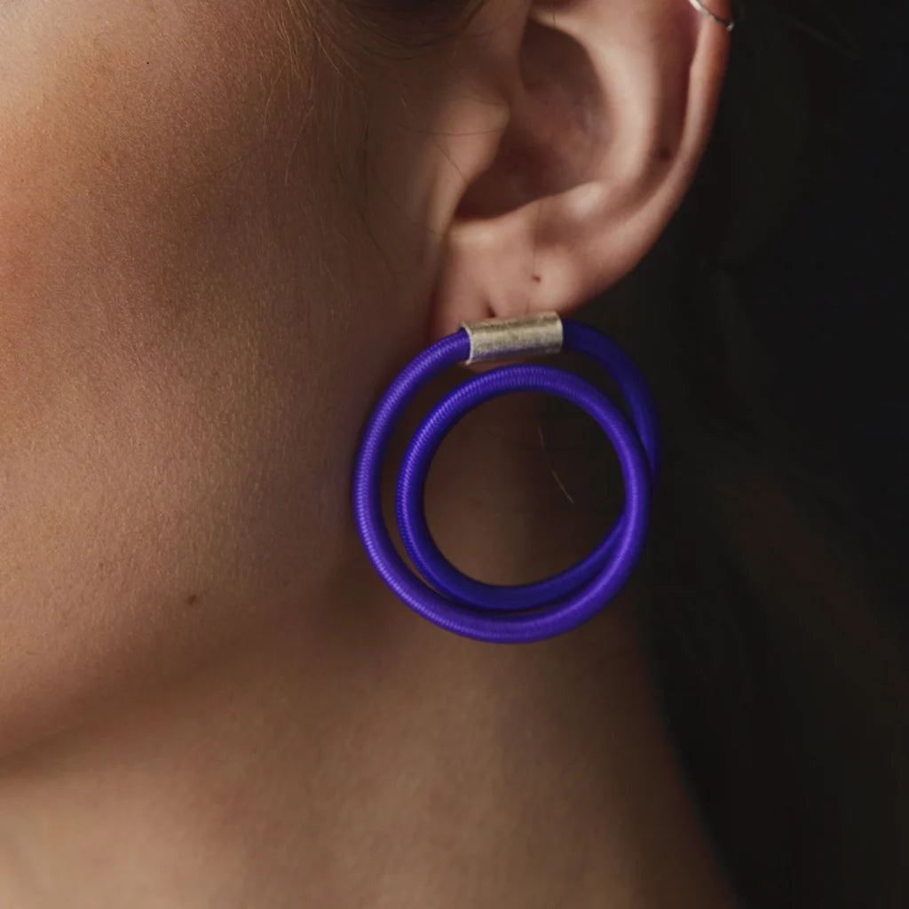 Large Twist Earrings - Ocean & Royal