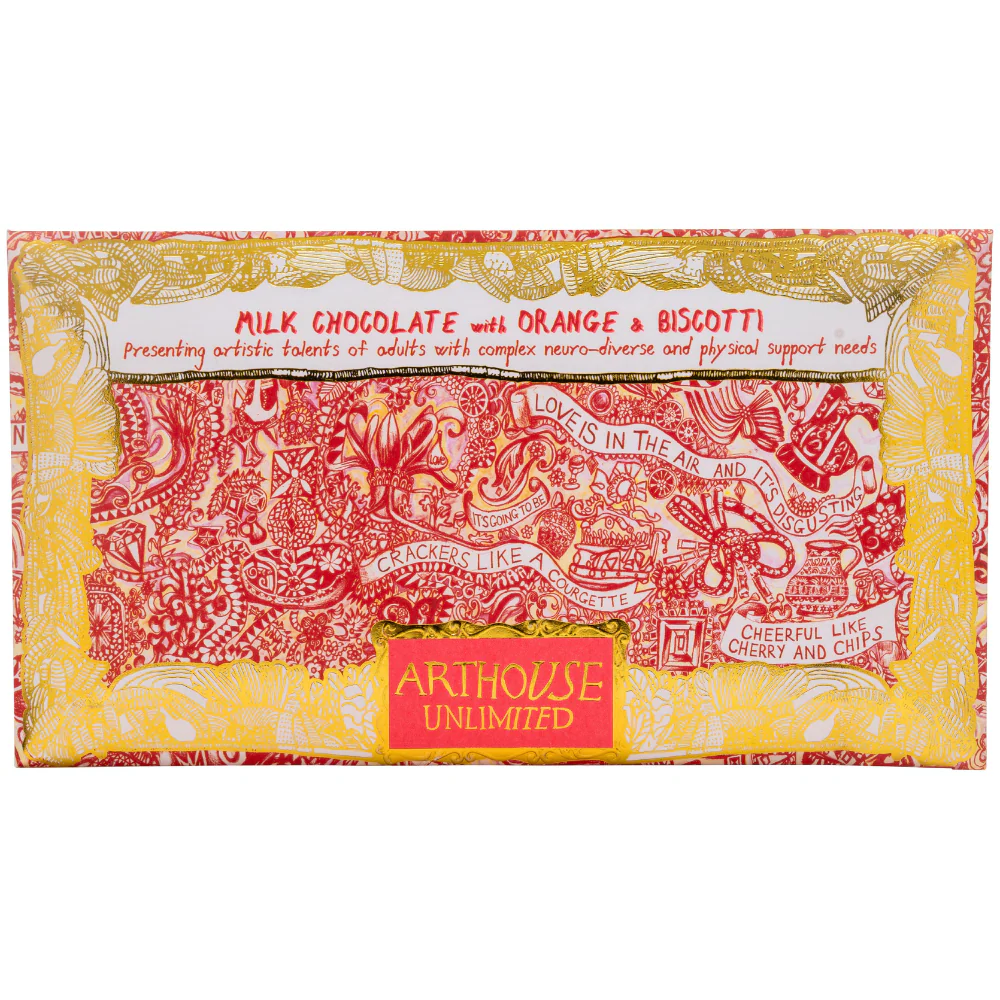 Love is in the Air - Milk Chocolate with Orange & Biscotti