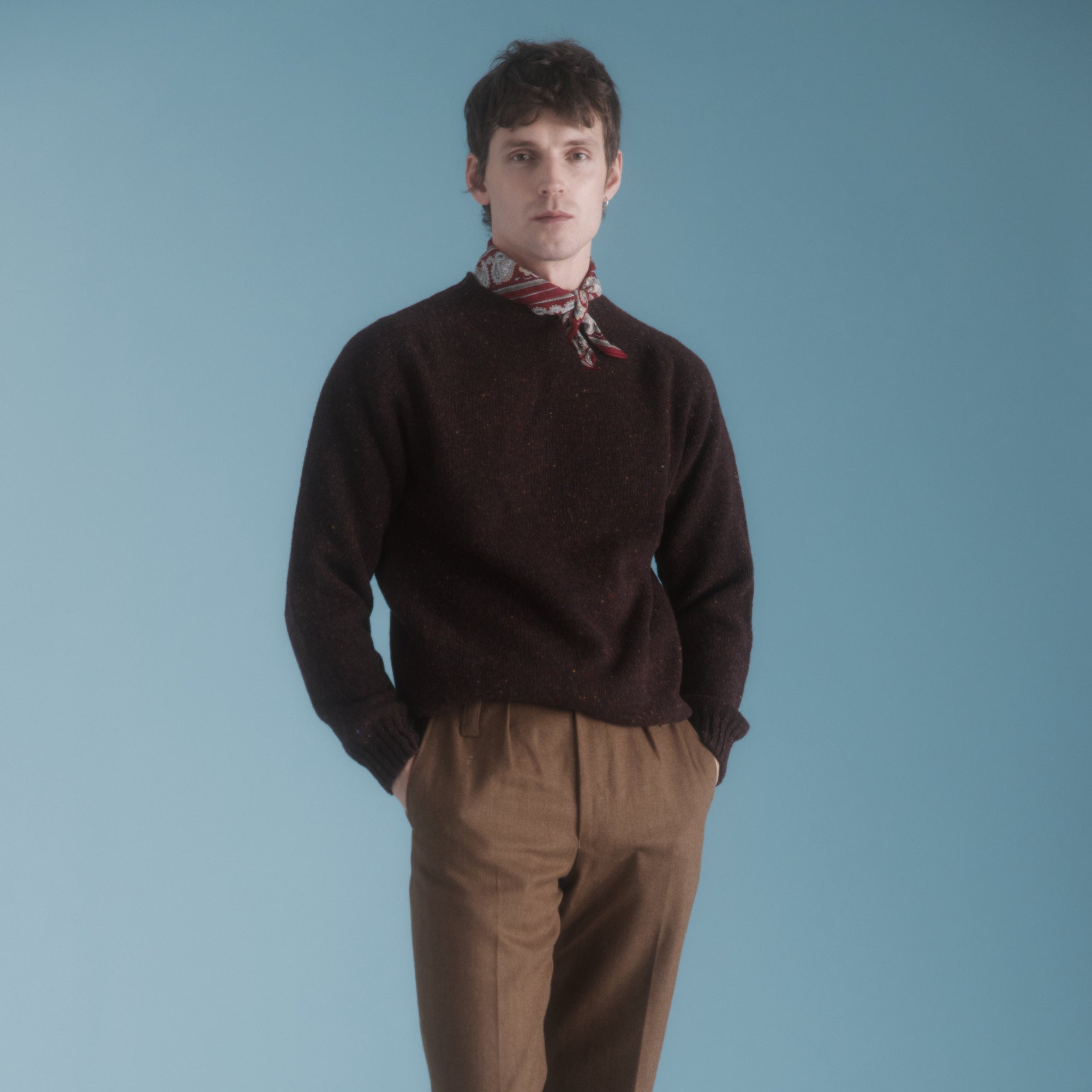 Men's Flecked Jumper - Lewis
