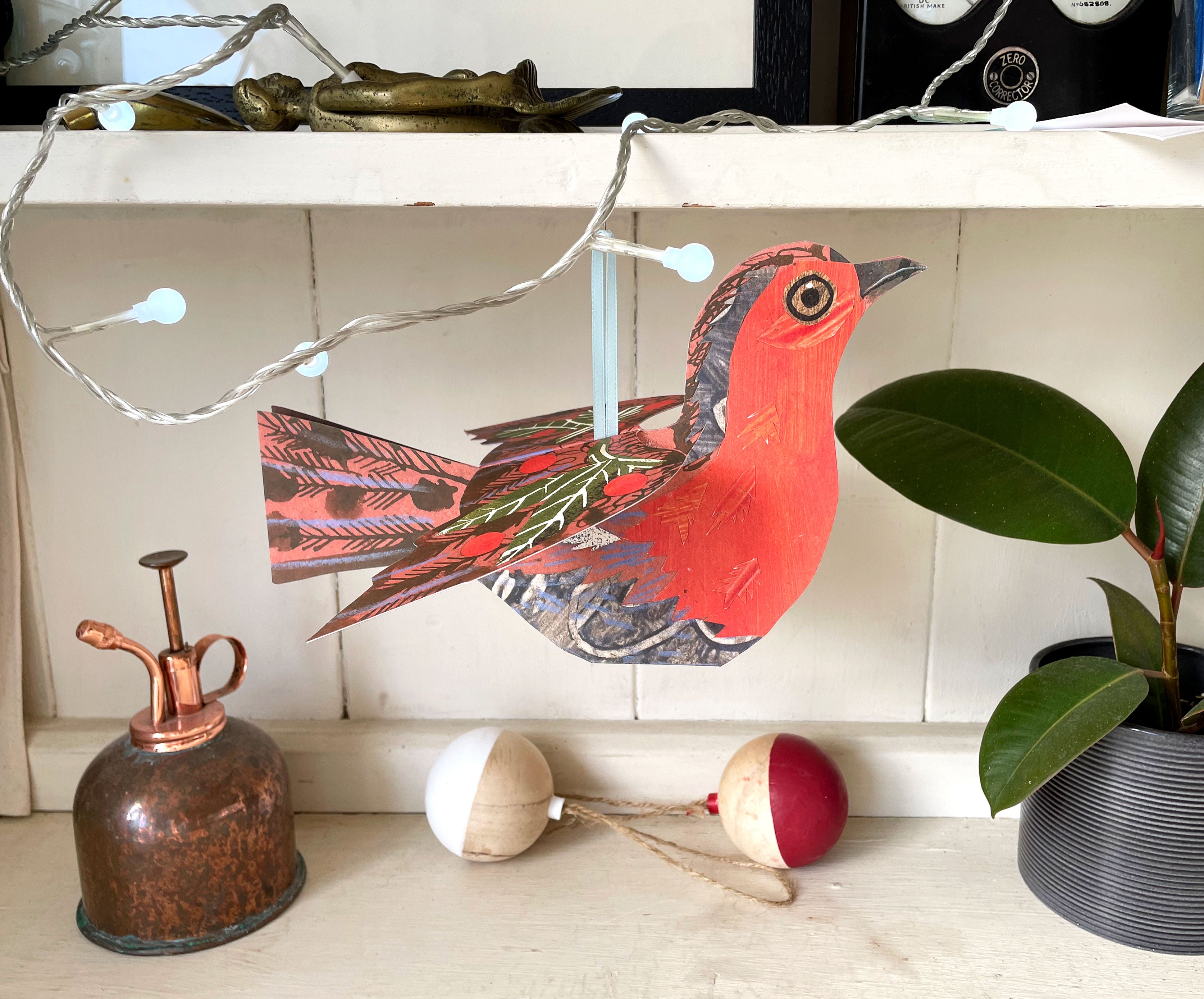 Mark Herald Flying Robin Card