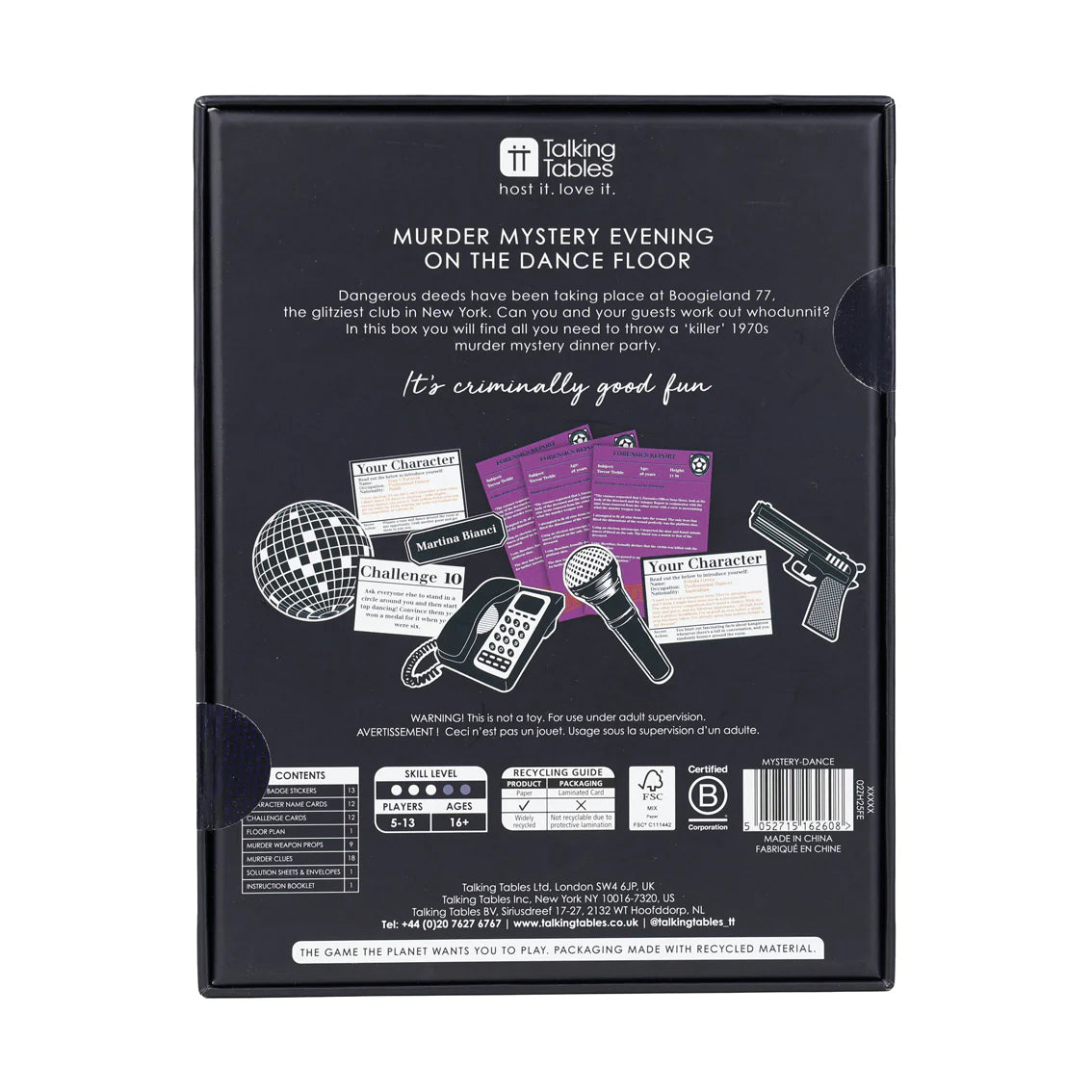 Murder Mystery on the Dance Floor