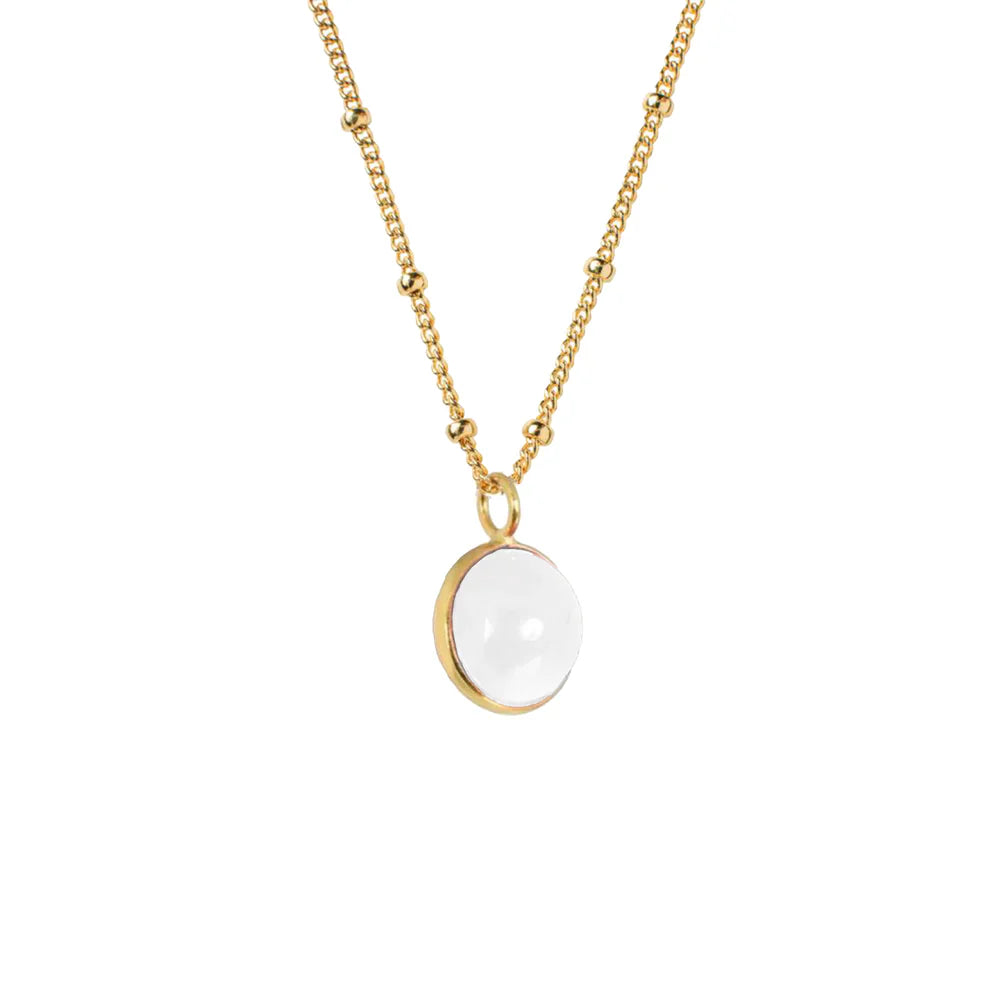 Magic Crystal Ball Long Necklace