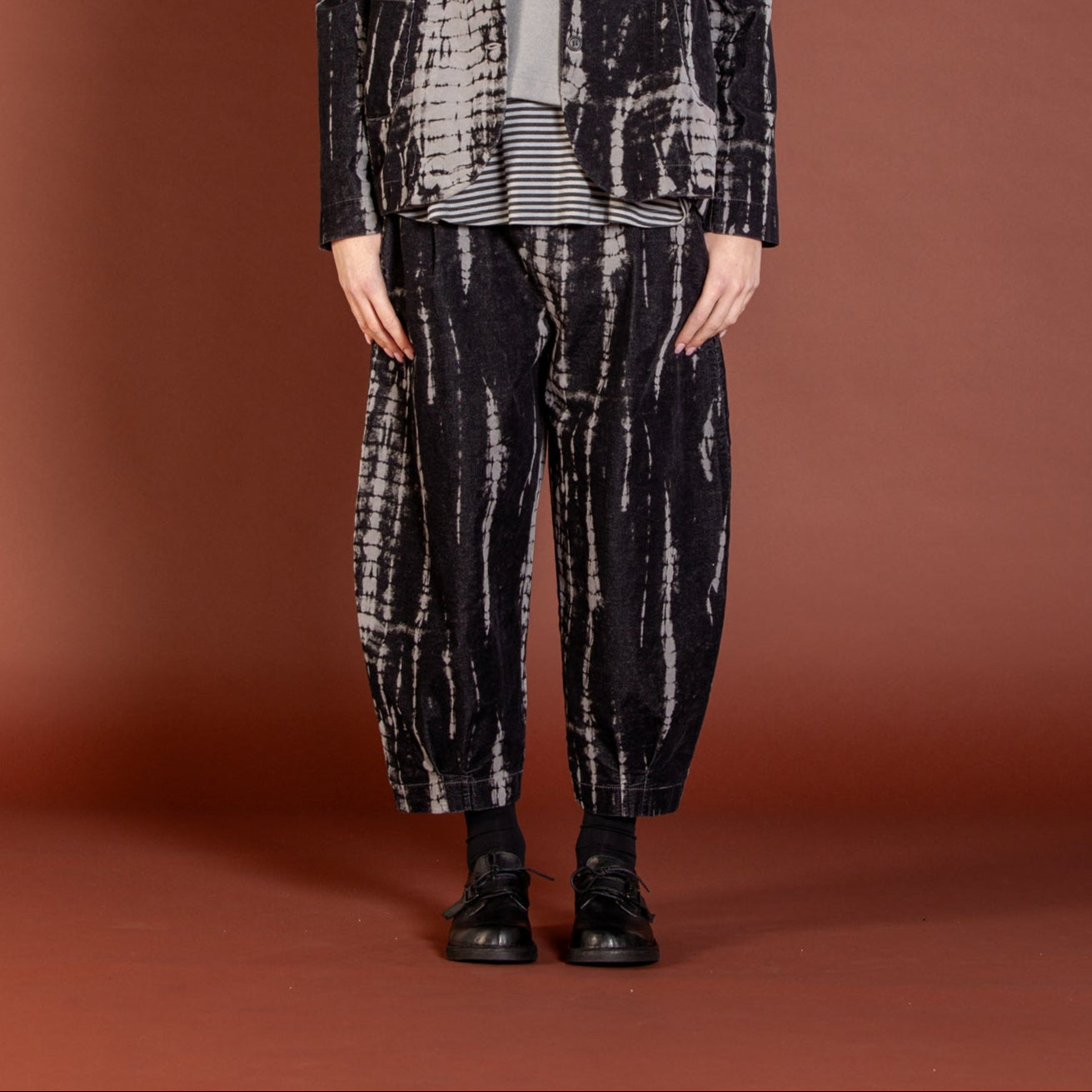 Bianco PR Trousers - Nebbia