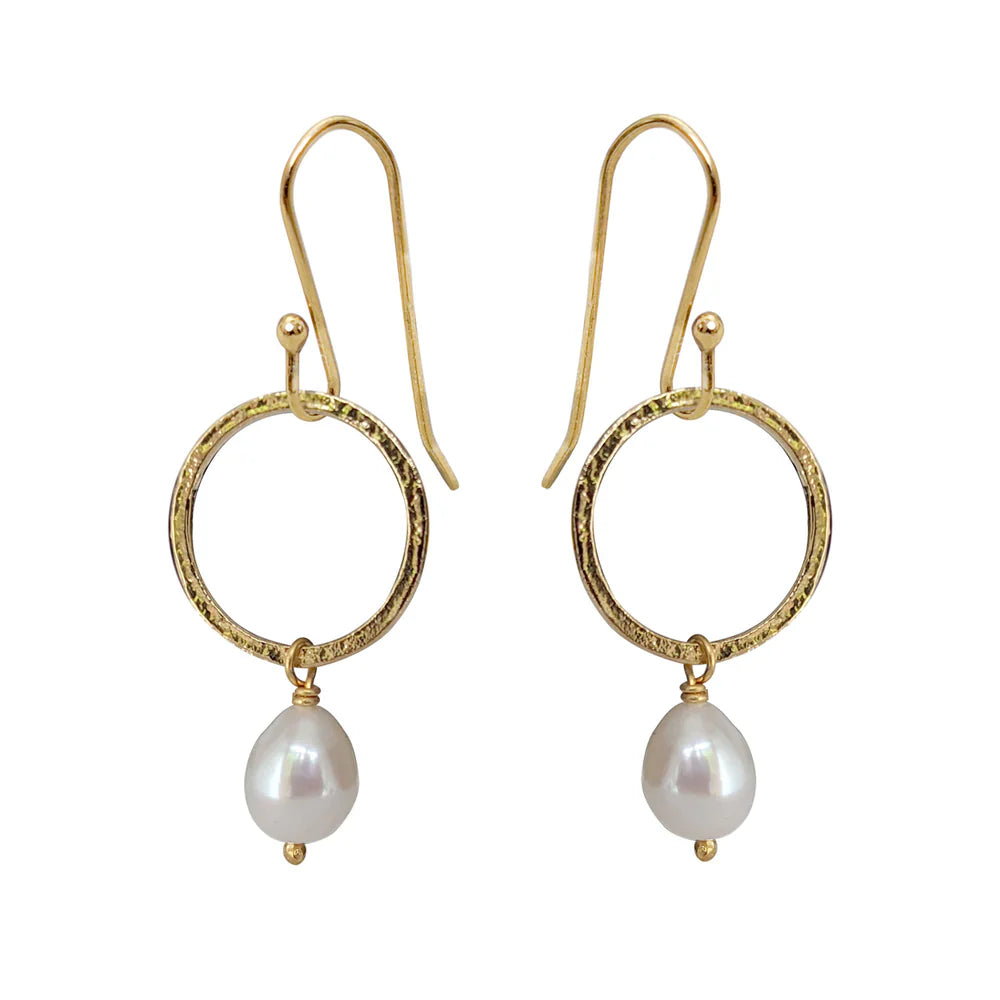 Margaret Freshwater Peal Earrings