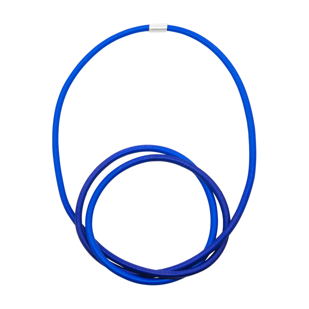 String Necklace - Ocean & Royal Blue