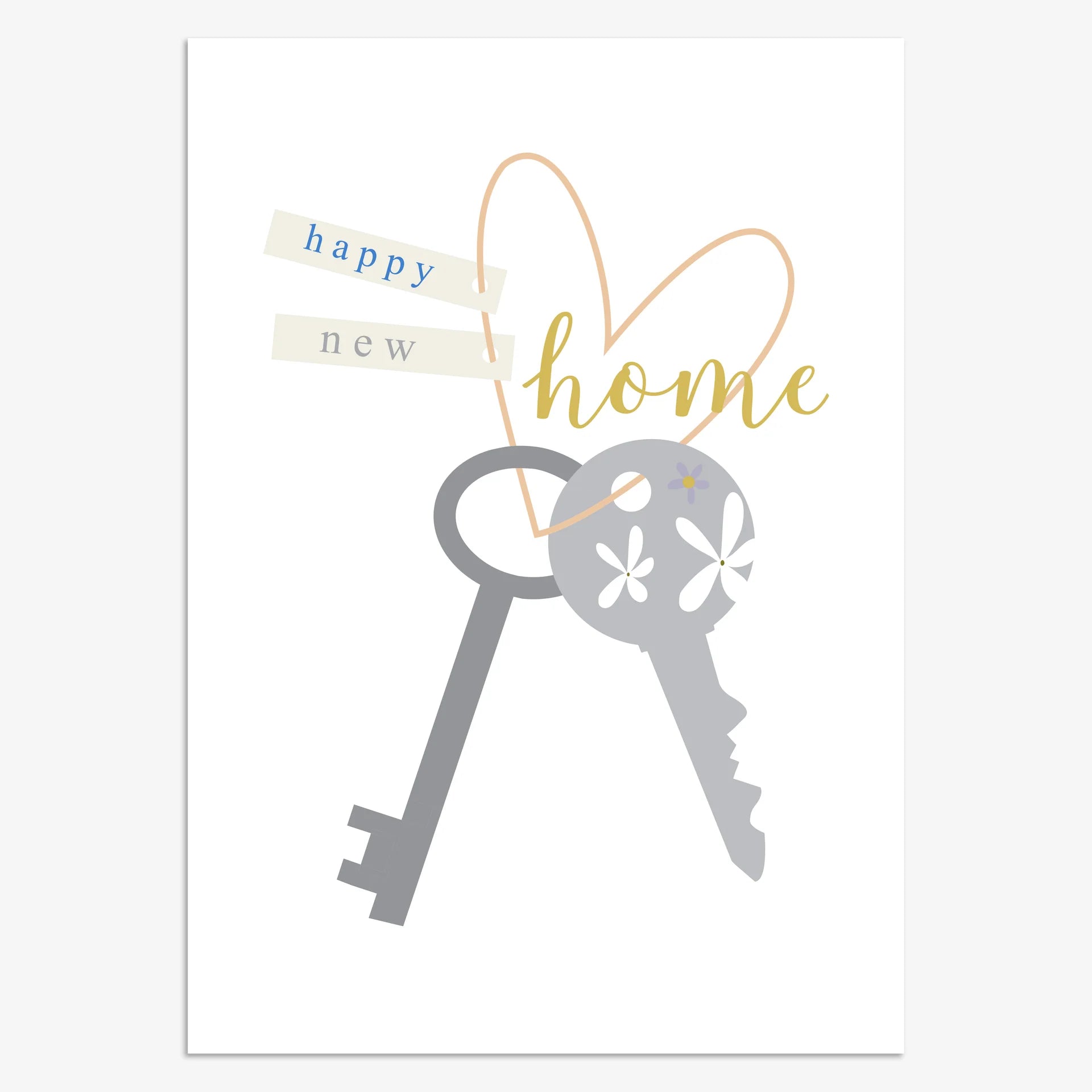 Greeting Card - Happy New Home