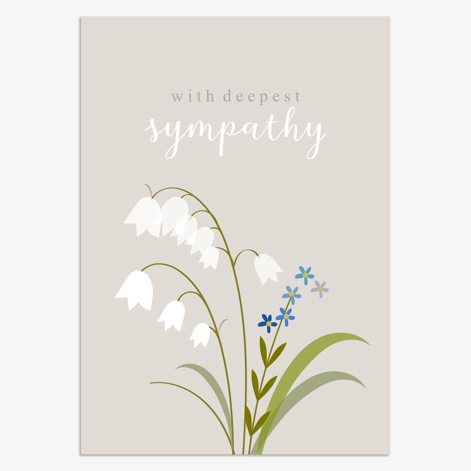 Greeting Card - With Deepest Sympathy