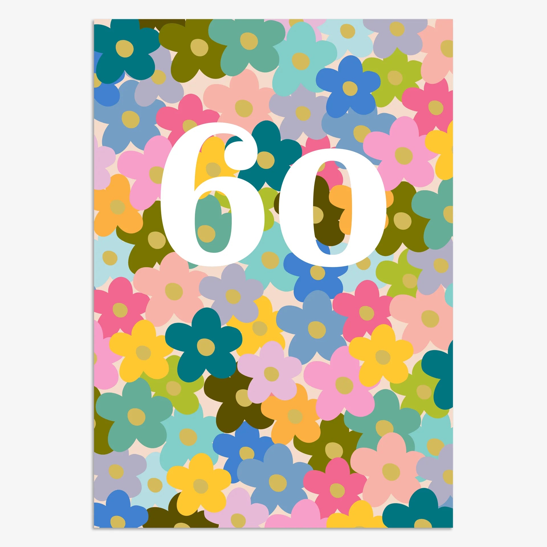 Happy Birthday Card - 60