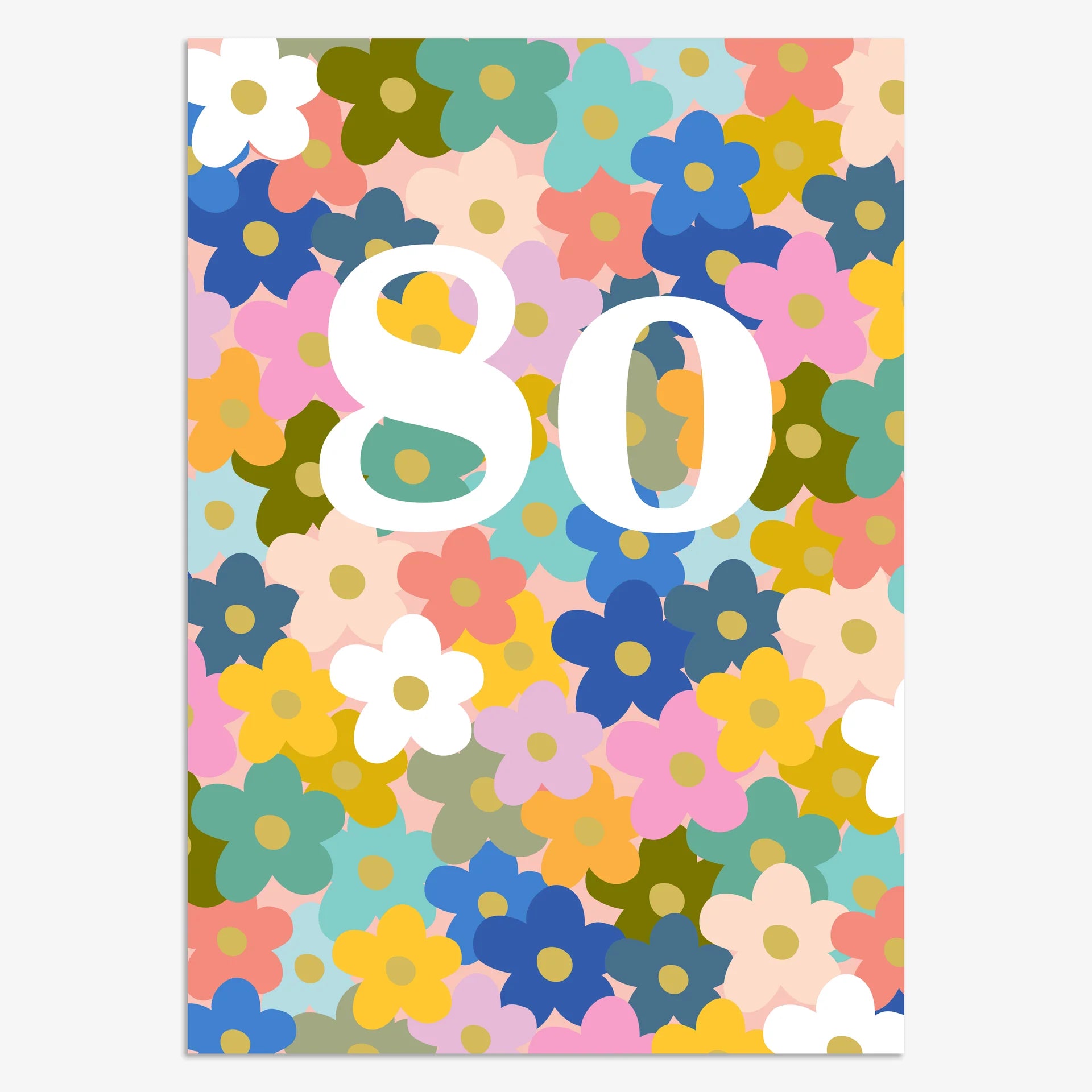 Happy Birthday Card - 80