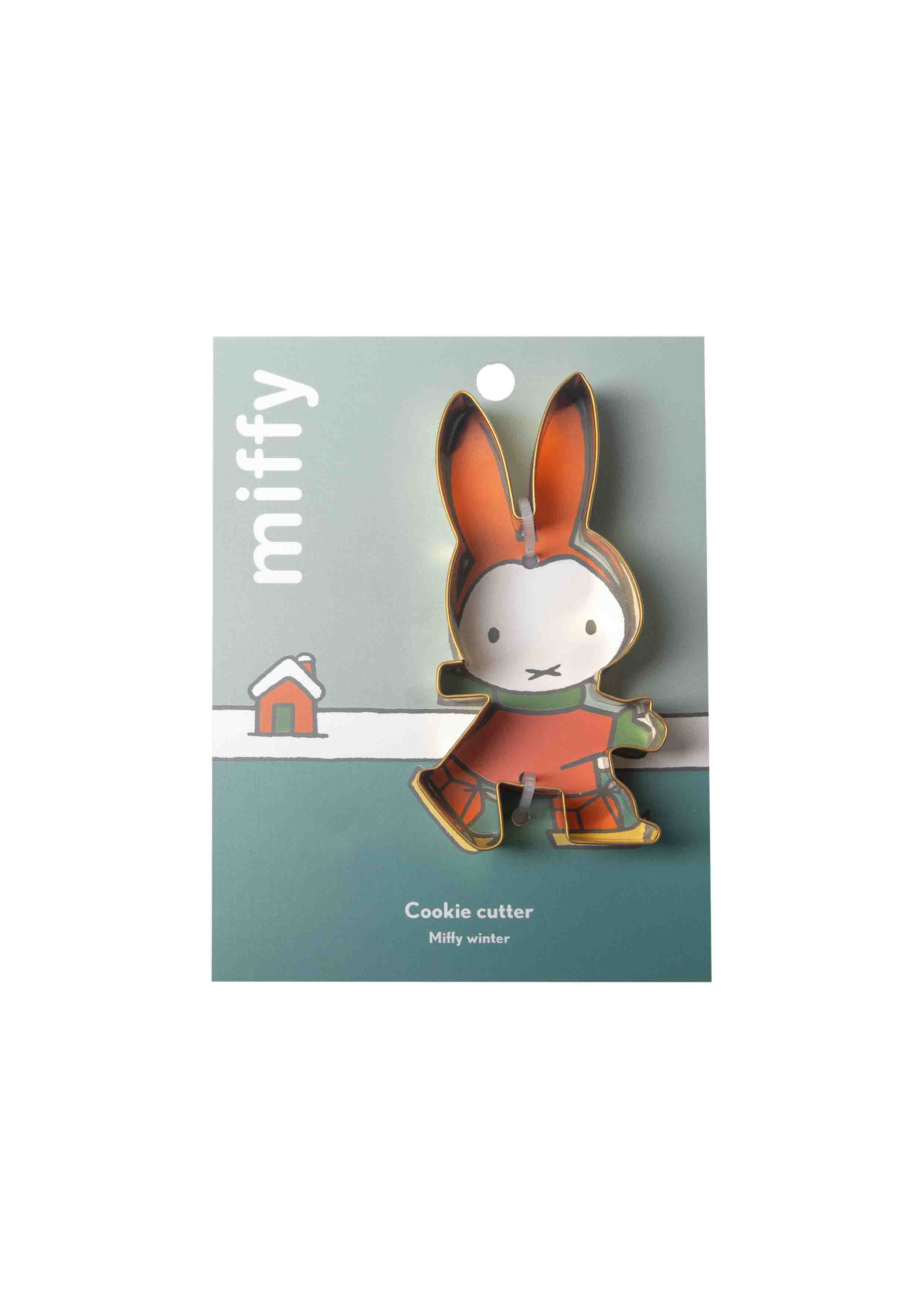 Miffy winter cookie cutter.