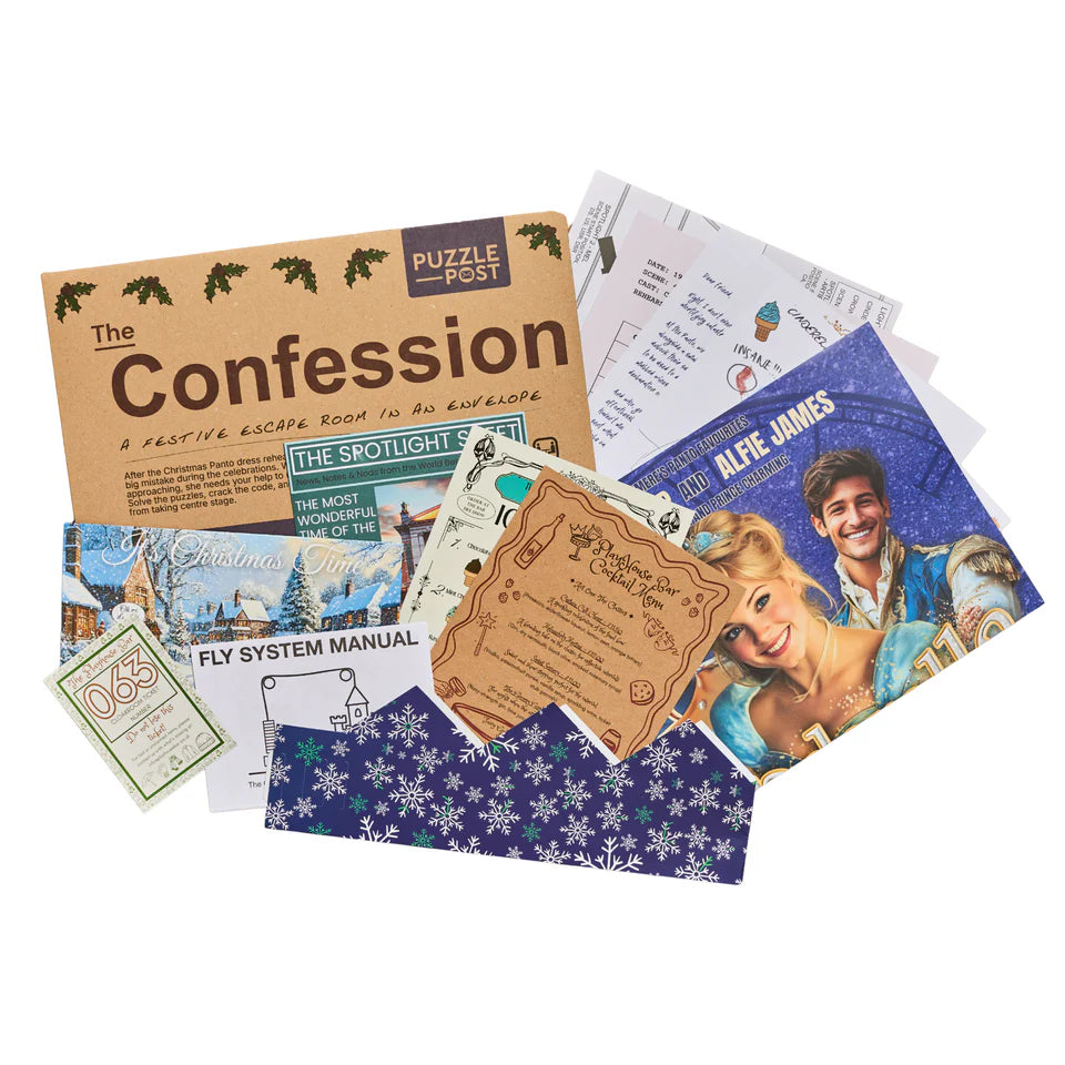 Escape Room In A Envelope - The Christmas Confession