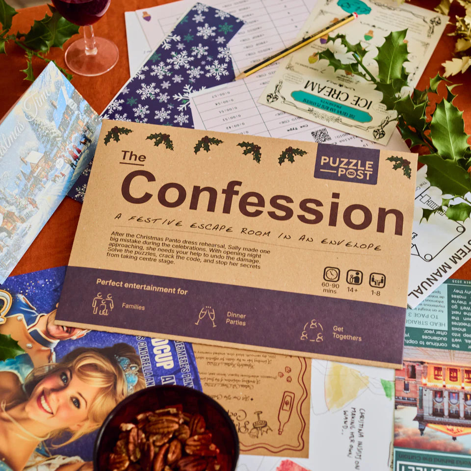 Escape Room In A Envelope - The Christmas Confession