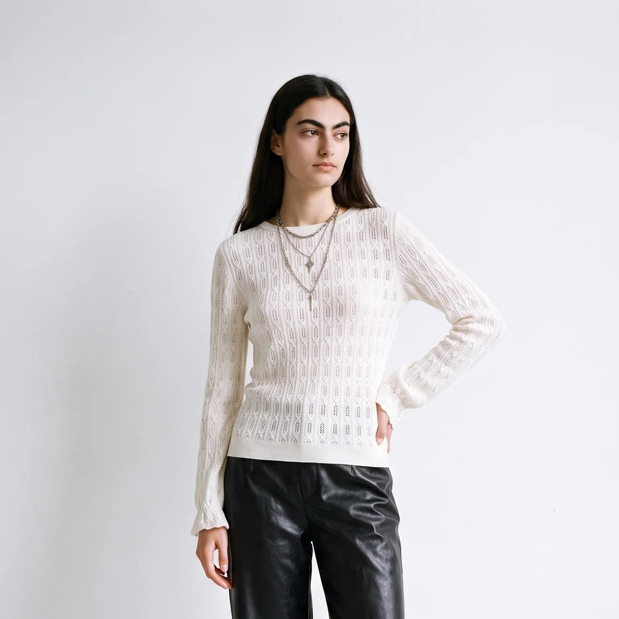 Flaia Pullover - Cream
