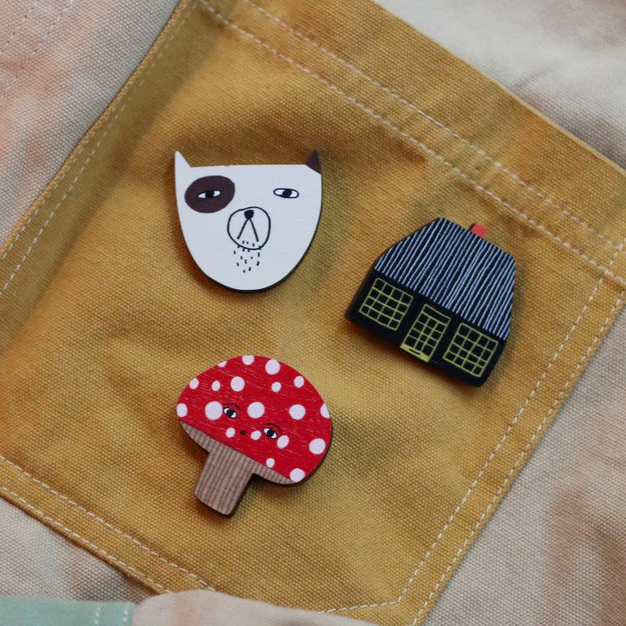 Toadie Pin Badge