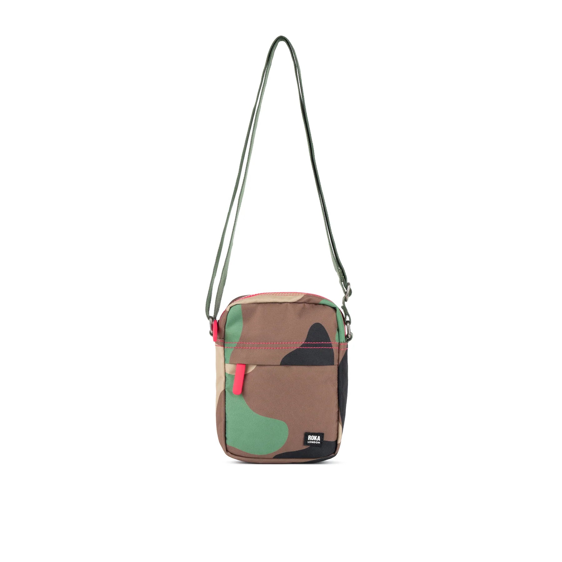 Bond Pocket Crossbody Recycled Canvas - Vintage Camo