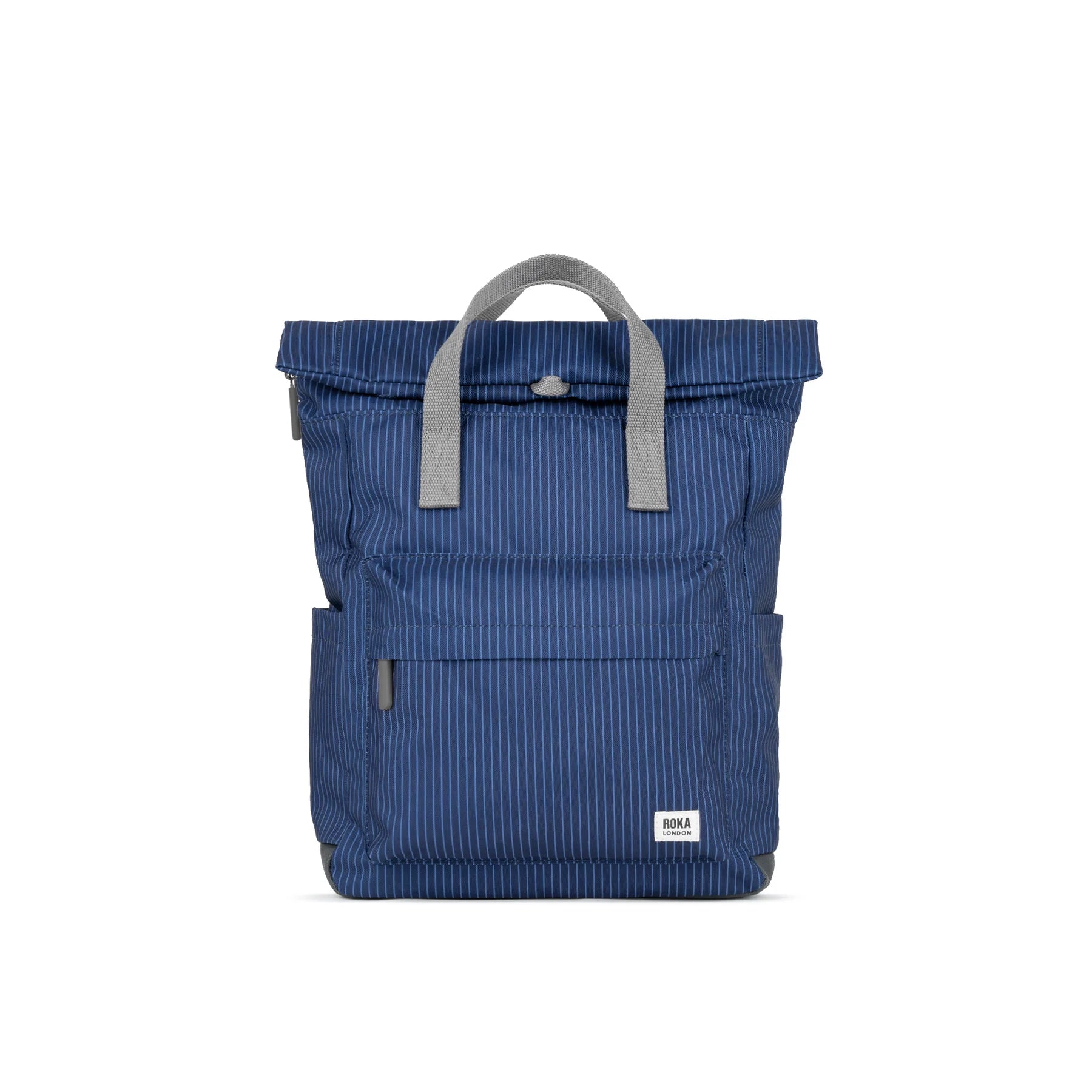 Canfield B Medium Recycled Canvas Backpack - Dark Wash Denim