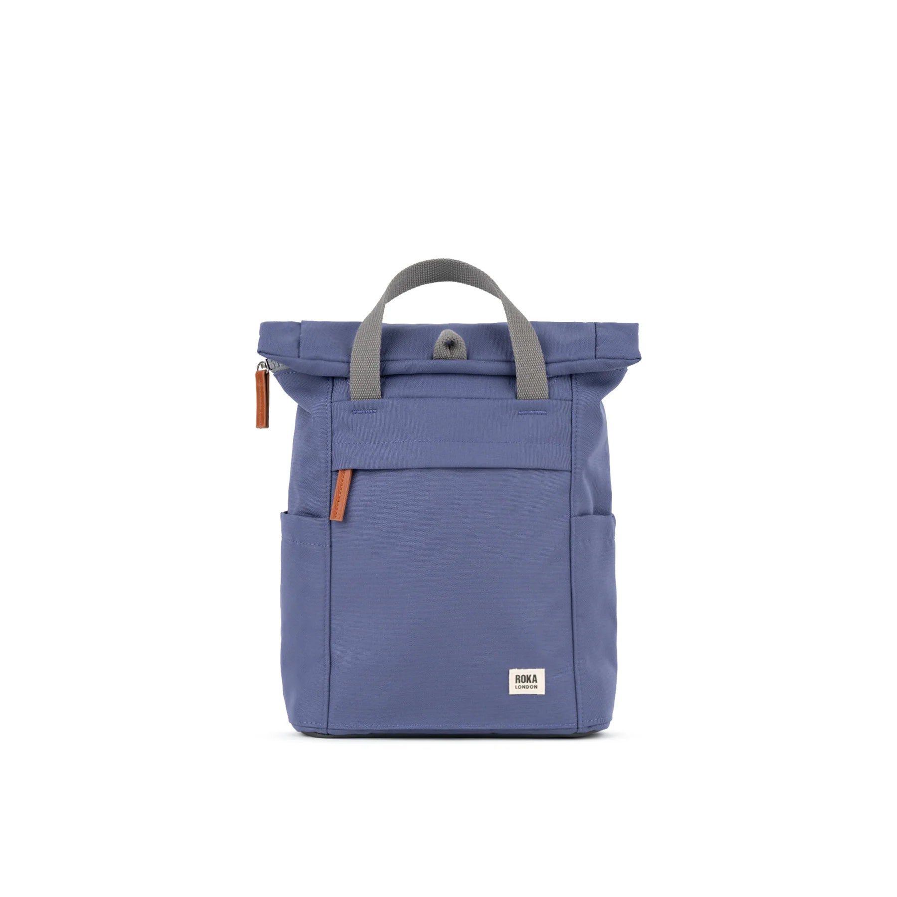 Finchley A Medium Recycled Canvas Backpack - Future Dusk