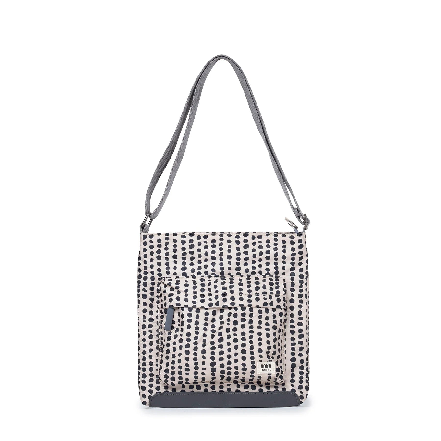 Kennington B Medium Recycled Nylon Bag - Linear Dot