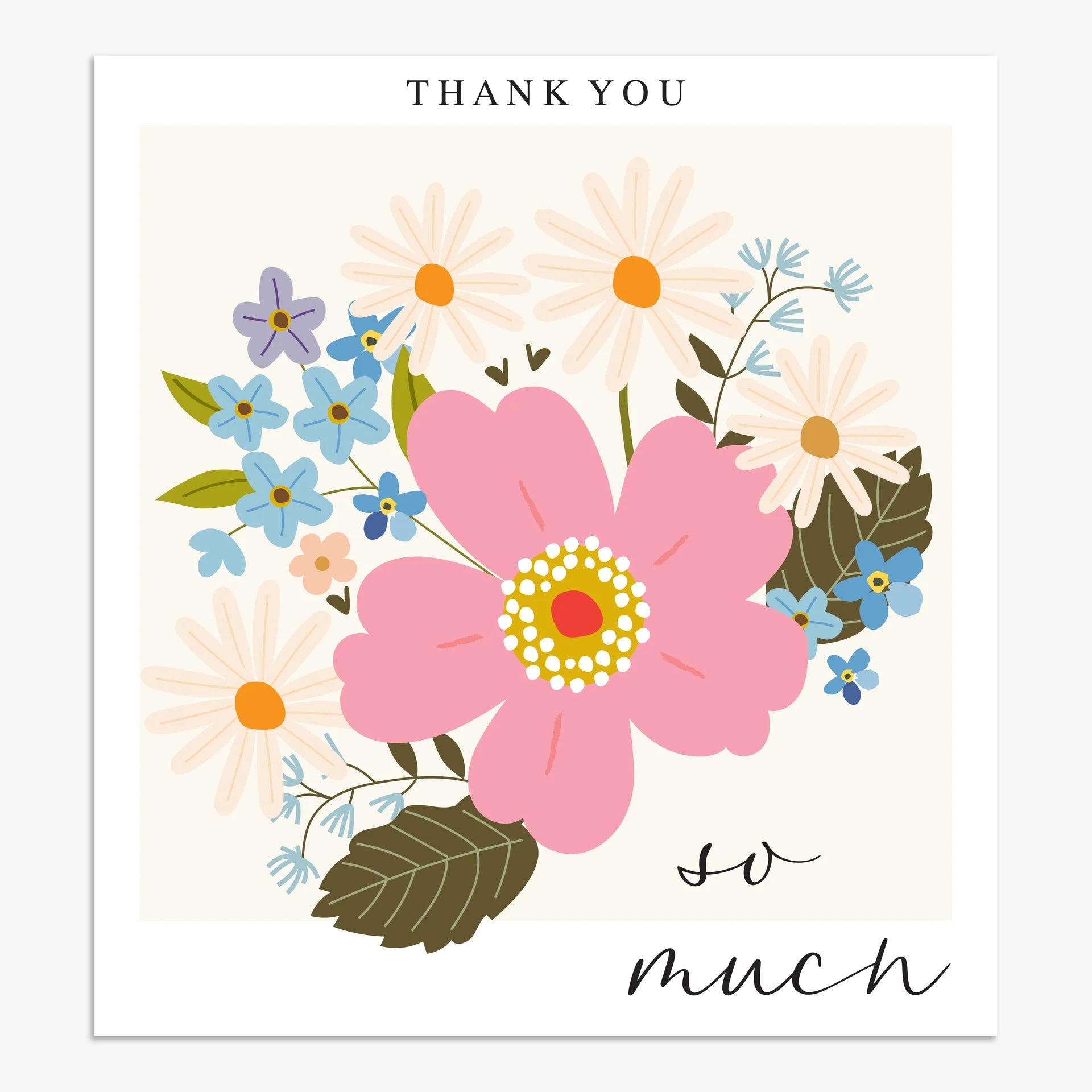 Thank You Card - Flowers