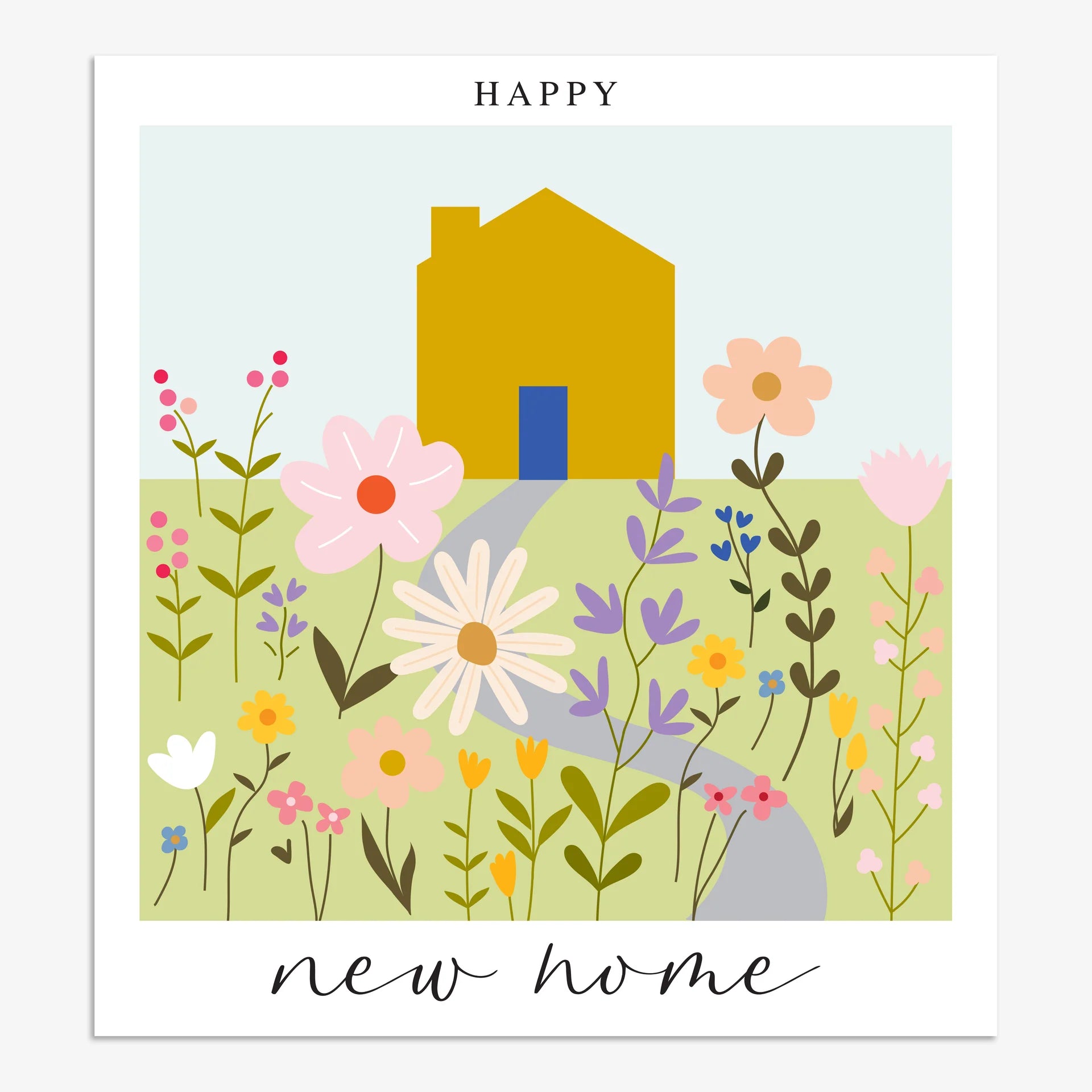 Greeting Card - Happy New Home