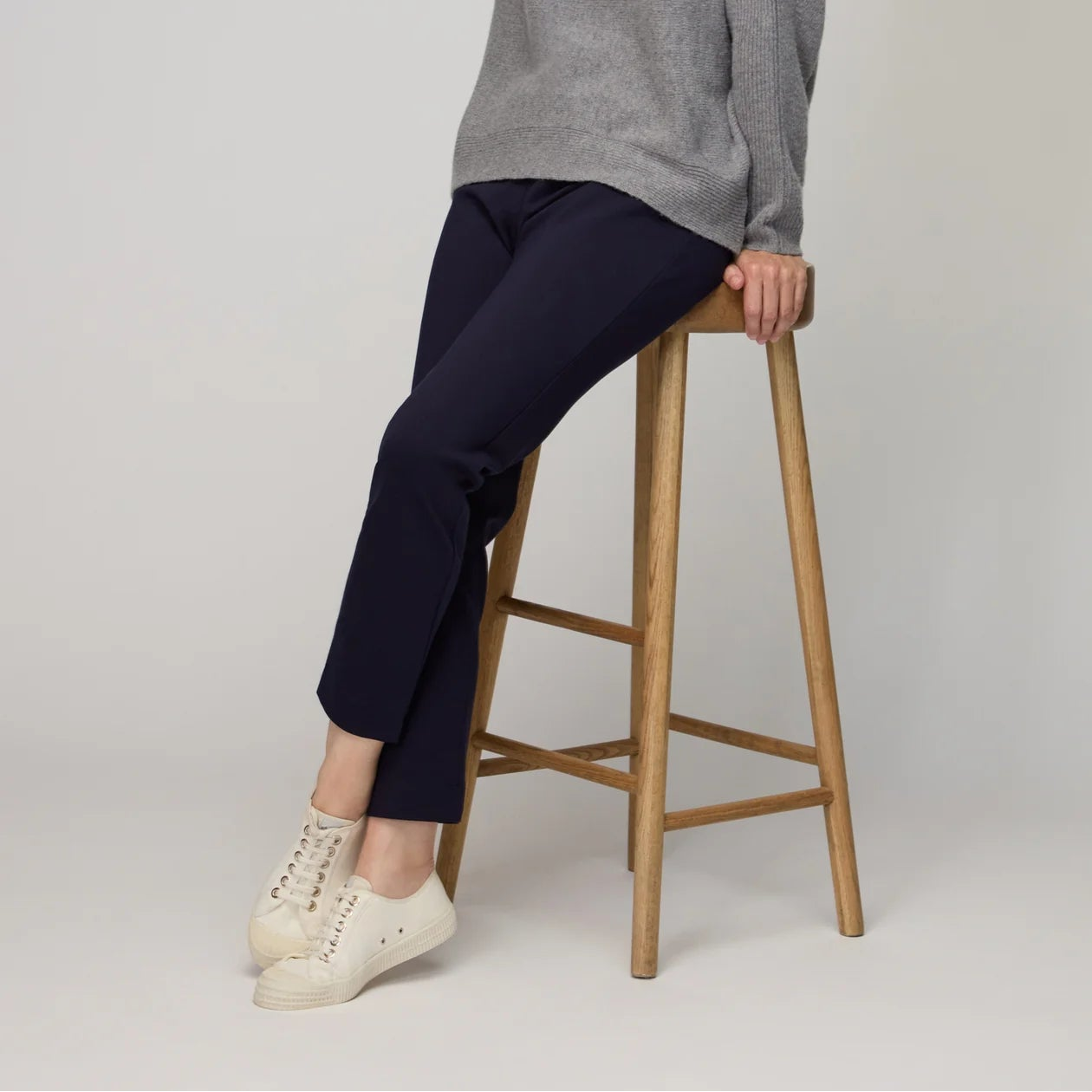 Ponte Slim Leg Trouser - Midnight