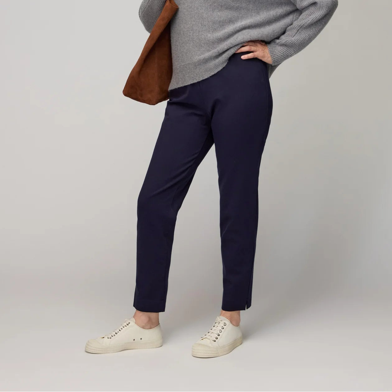 Ponte Slim Leg Trouser - Midnight
