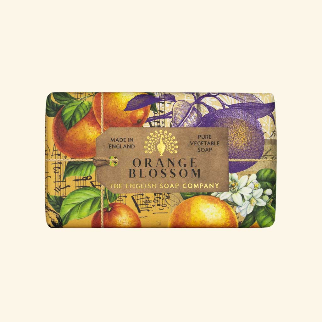 Orange Blossom bar soap by The English Soap Company.