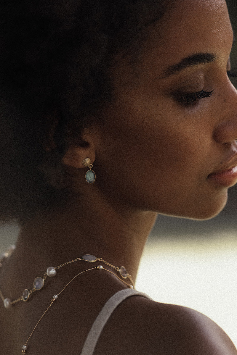 White Pearl Necklace - Lumo