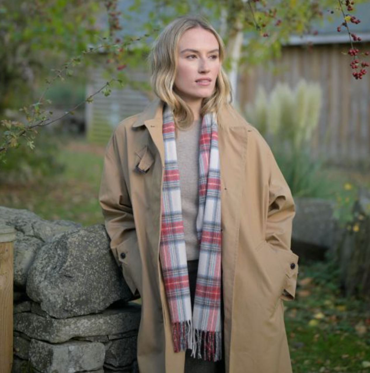 Beau Luxury Cashmere Scarf - Stewart Eve