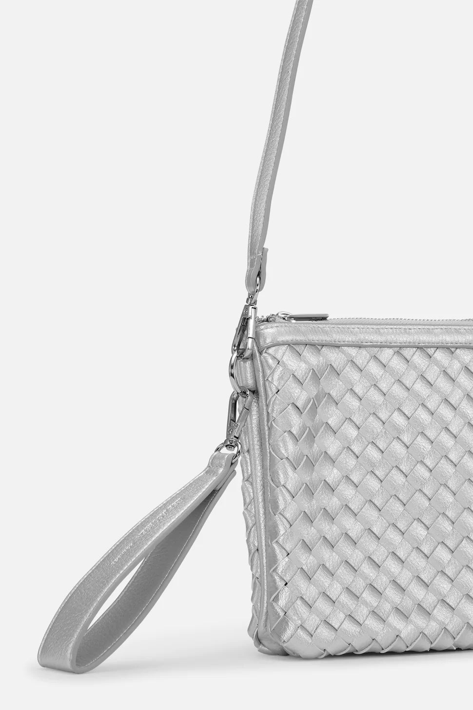 Wallet shoulder bag／silver Shoulder Bag - Silver – The Longship