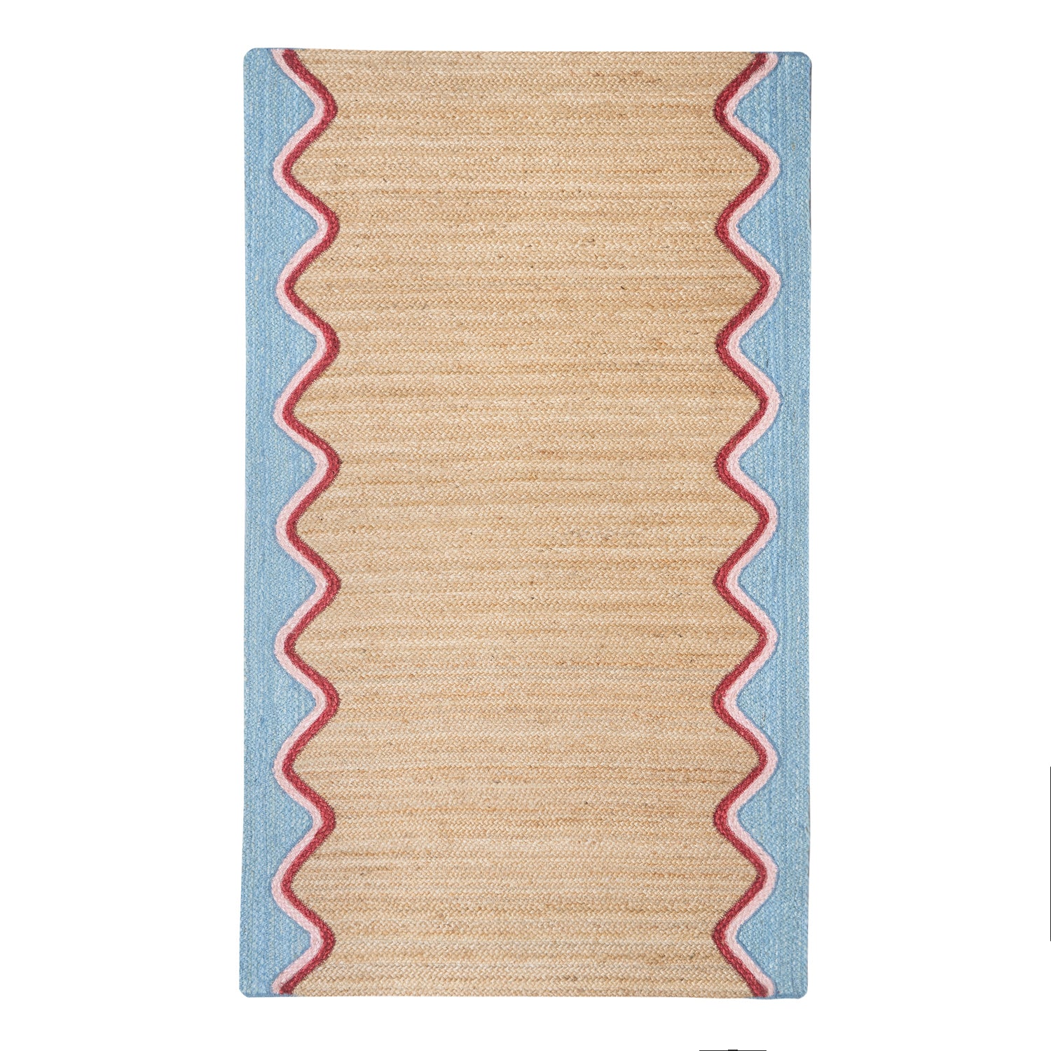 Jute Rug - Rectangle - Sky Wave - 61cm x 183cm
