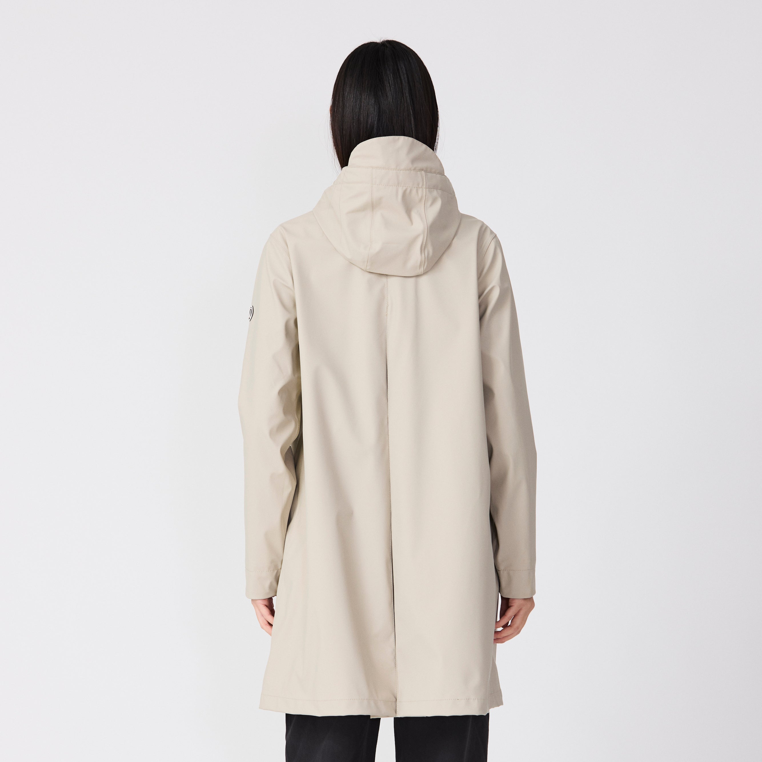 Nuovola Raincoat - Stone Grey
