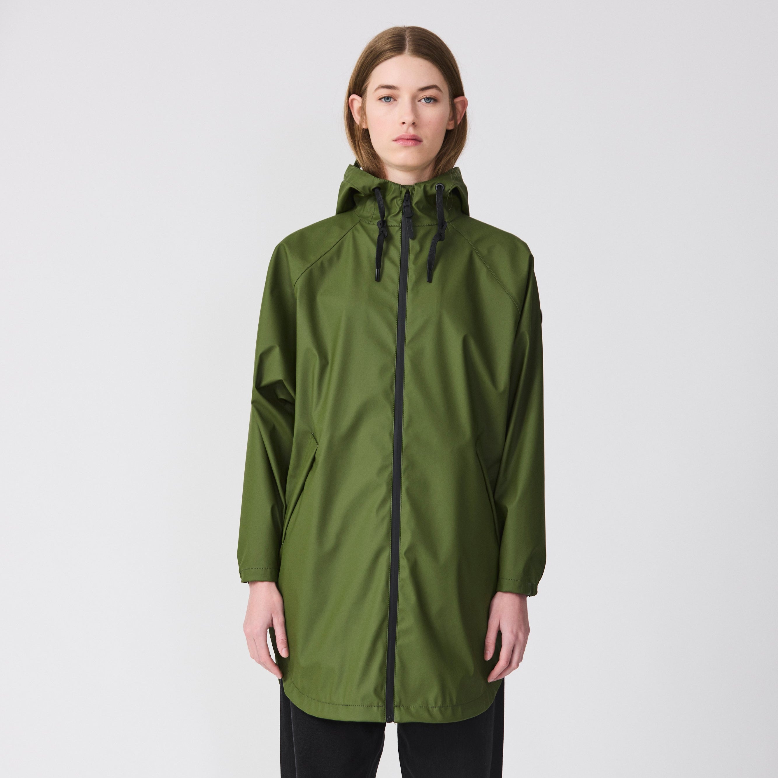 Sky Raincoat - Bronze Green