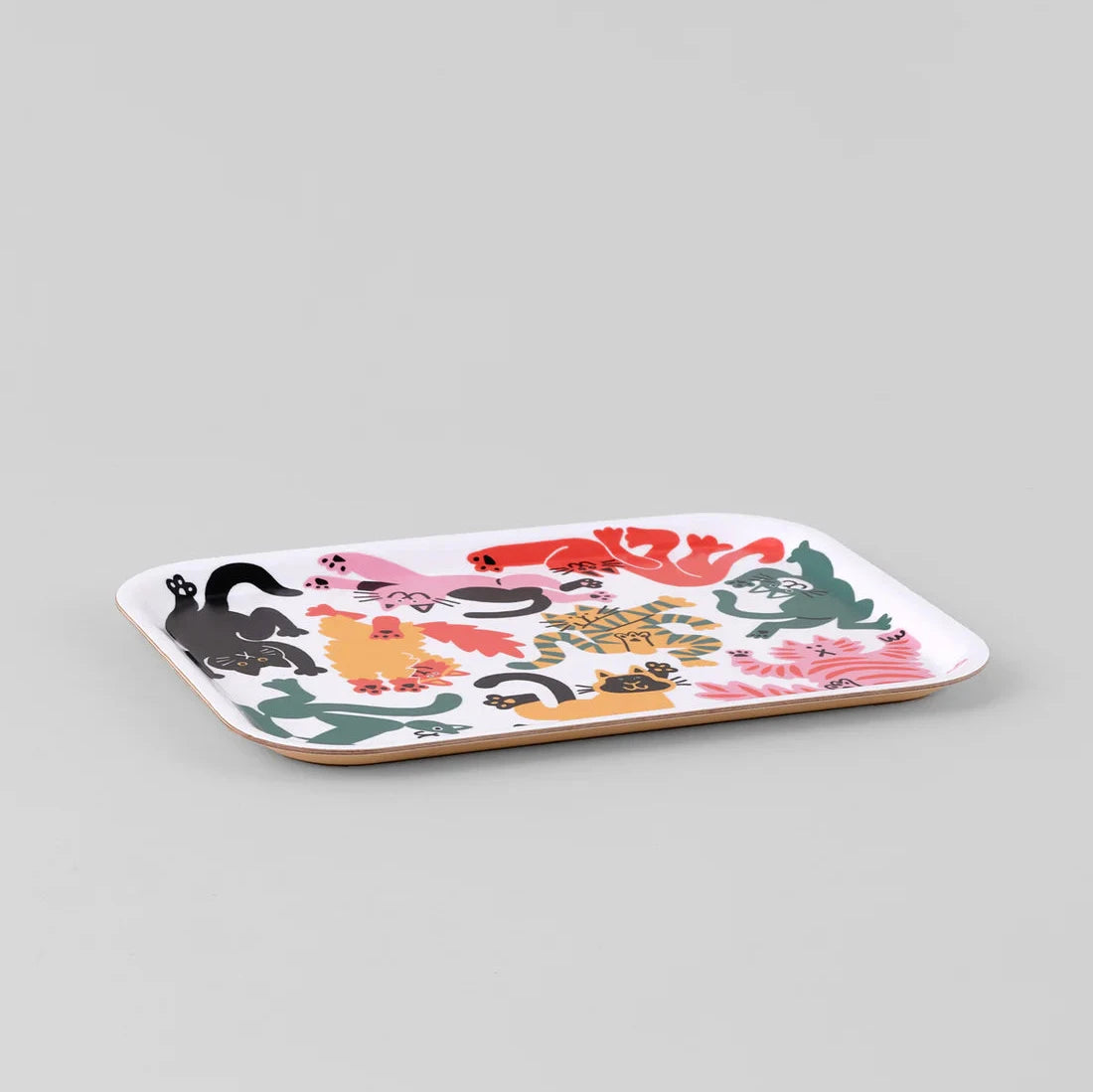 Art Tray - Rectangle - Cats - Mini