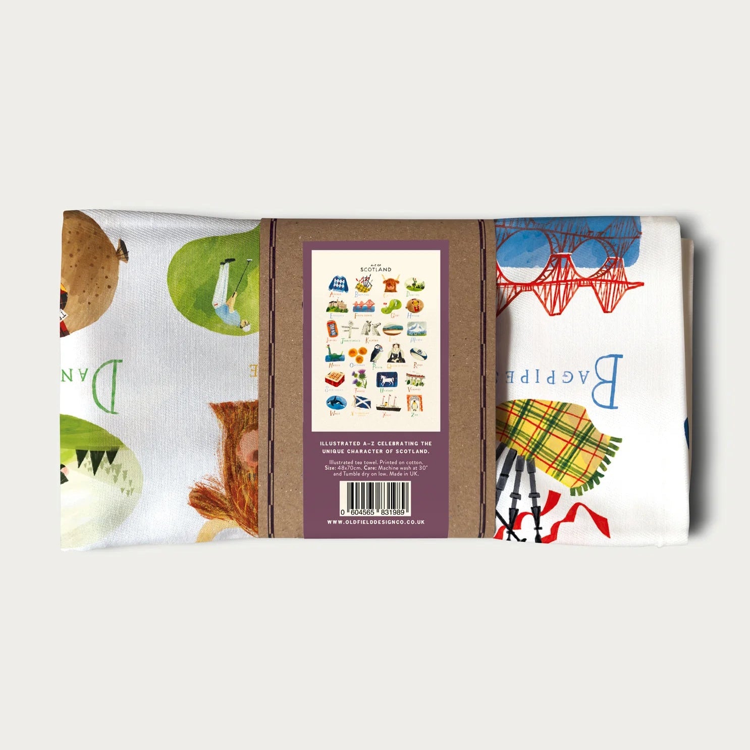 Packaged children's book with colorful illustrations on a white background