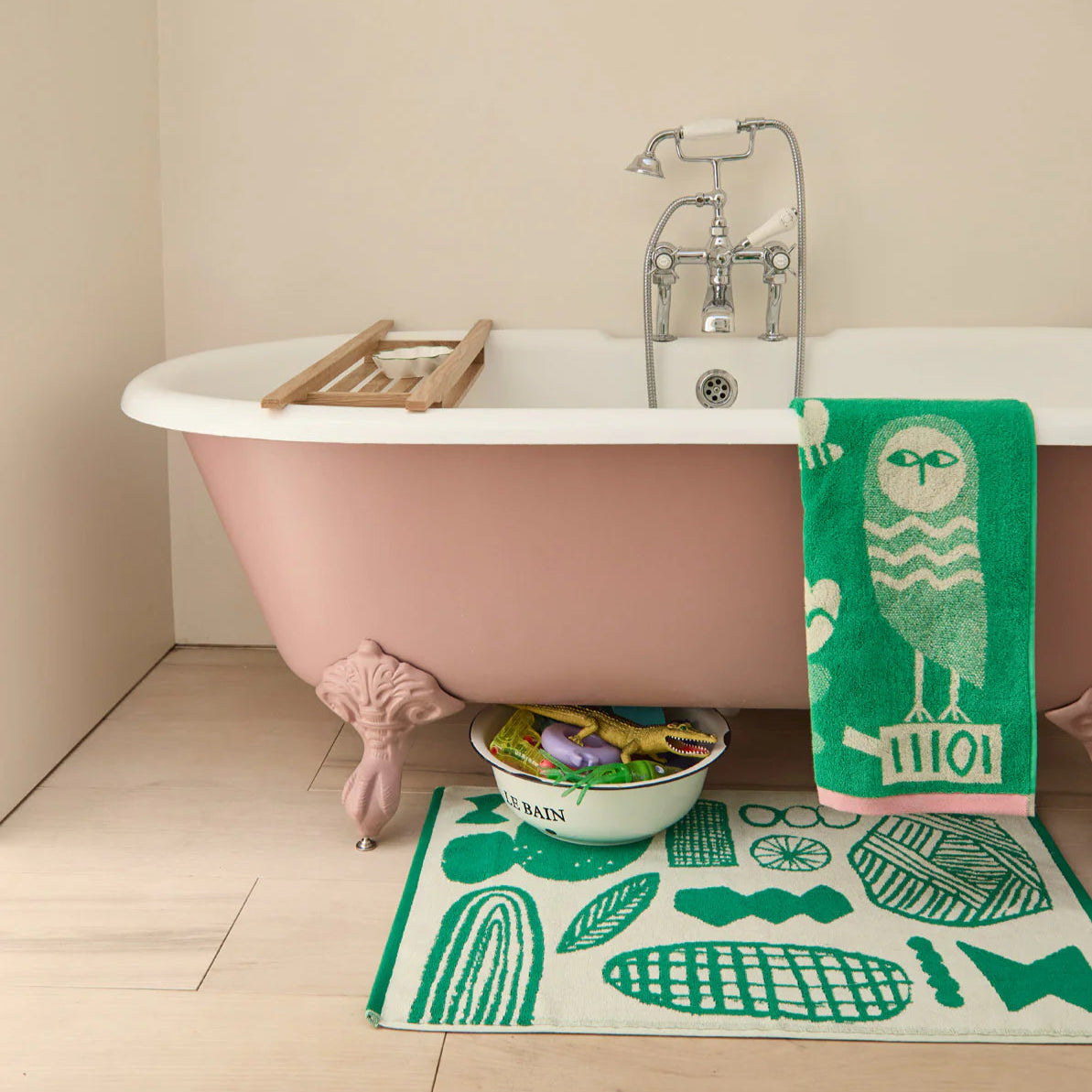 Doodle Bath Mat