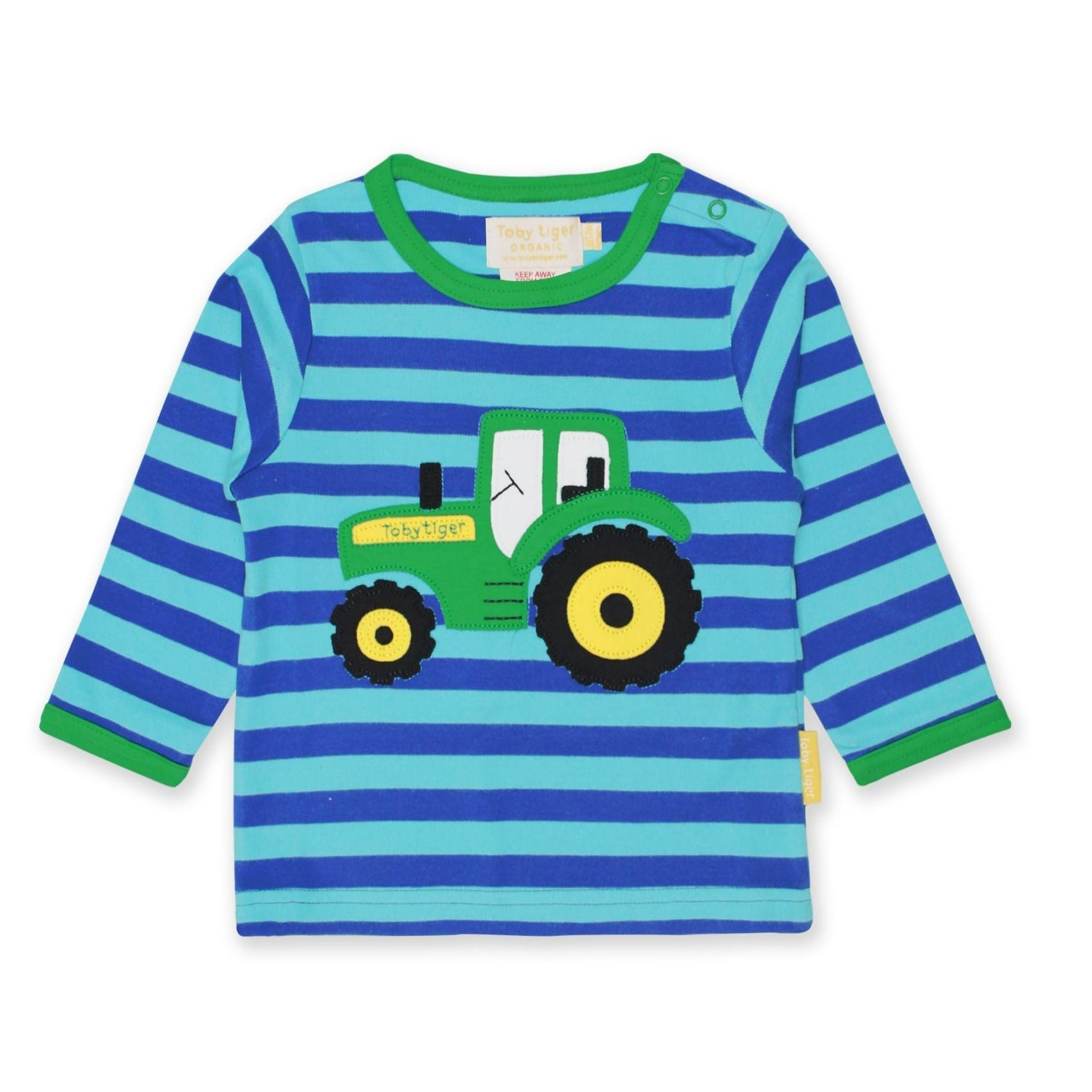 Organic Tractor Applique T-Shirt