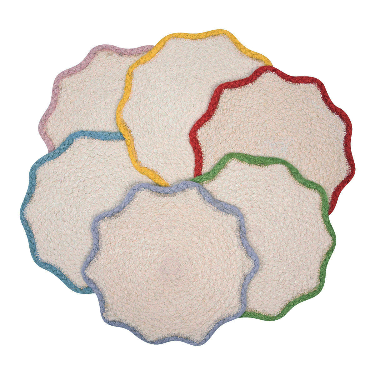 Tulip Placemats - Mixed - 30cm - Set of 6 colours