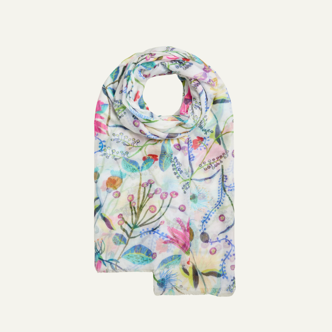 Wild Garden Scarf - Multi