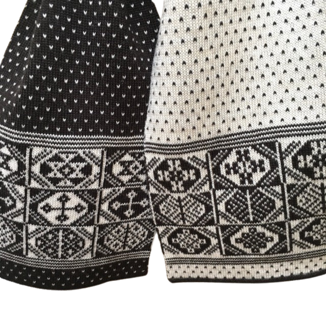 BAKKA Mini Scarf - Polka Dot - Black & White