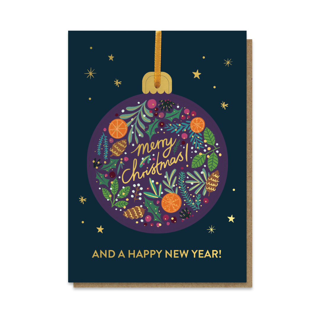 Christmas Card - Festive Foliage