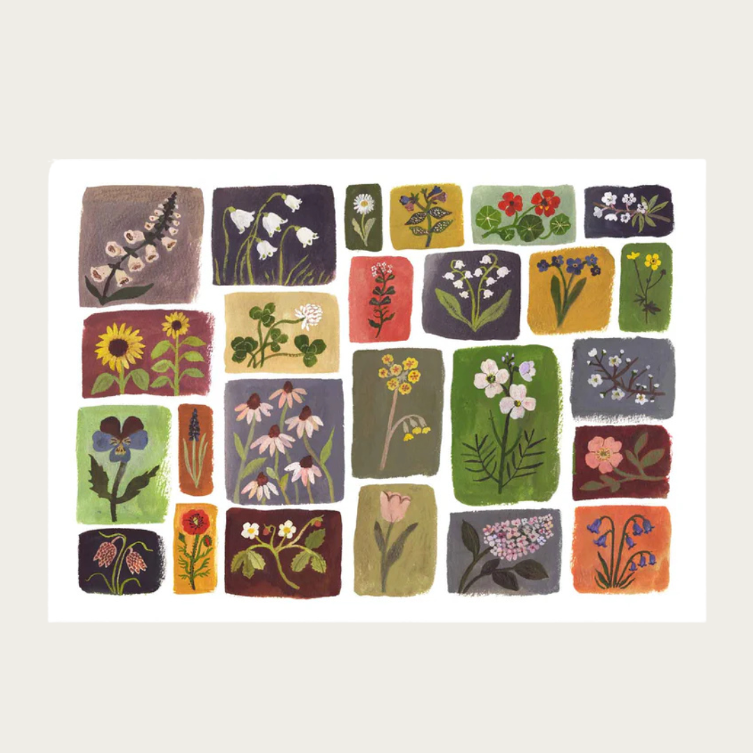 Flower Collection A4 Print