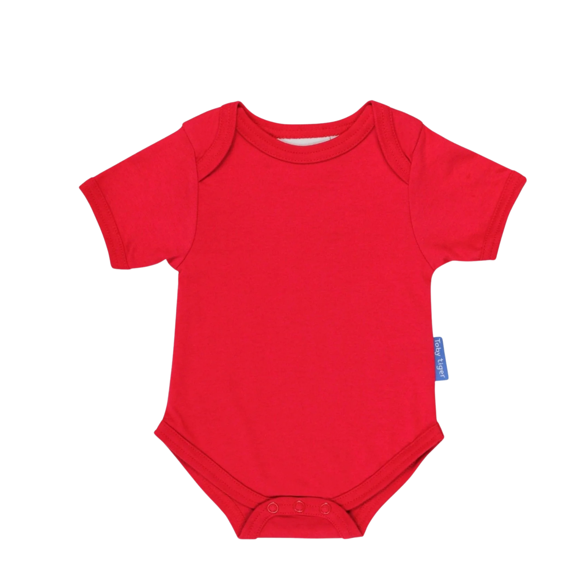 Basic Baby Babysuit - Red